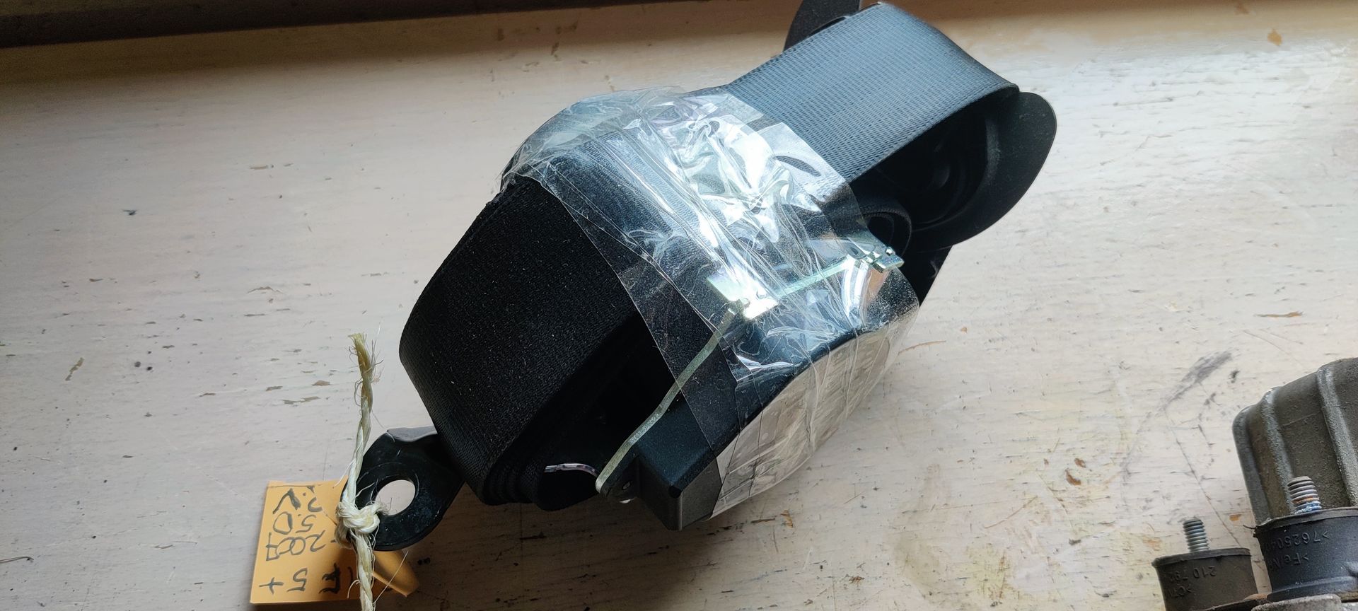 Renault Megane III, gordel links achter.