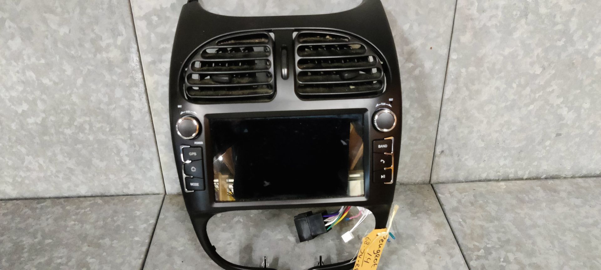 Peugeot 206 navigatie unit.