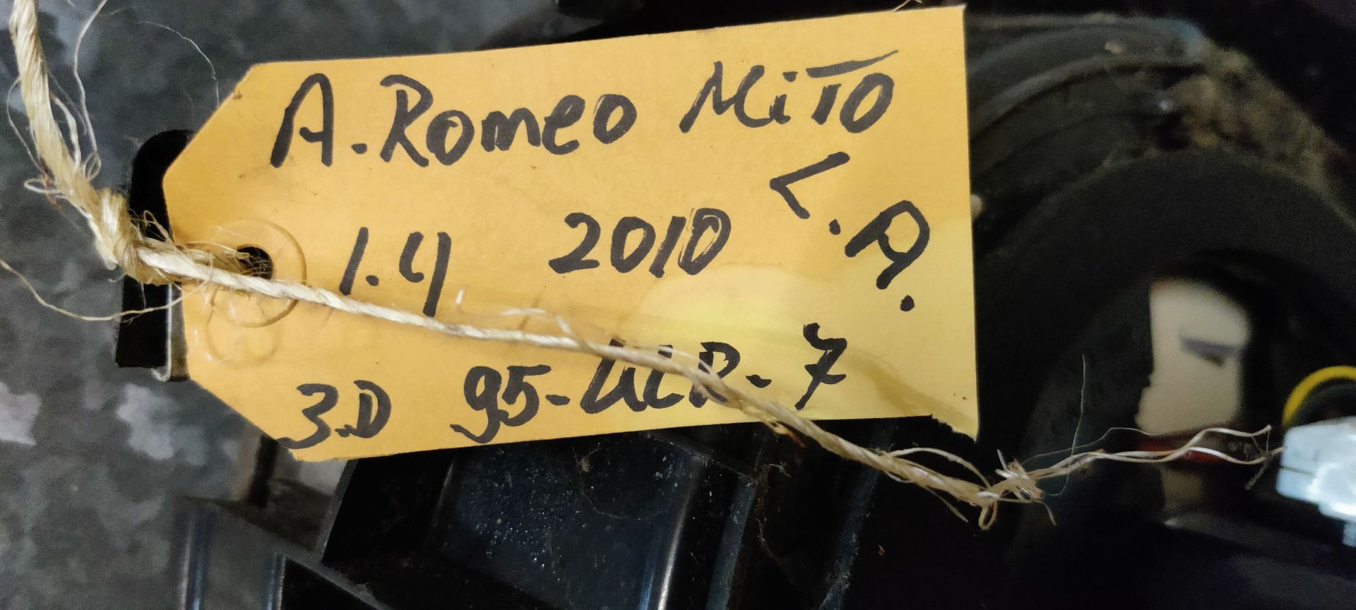 Alfa Romeo MiTo linker achterlicht.