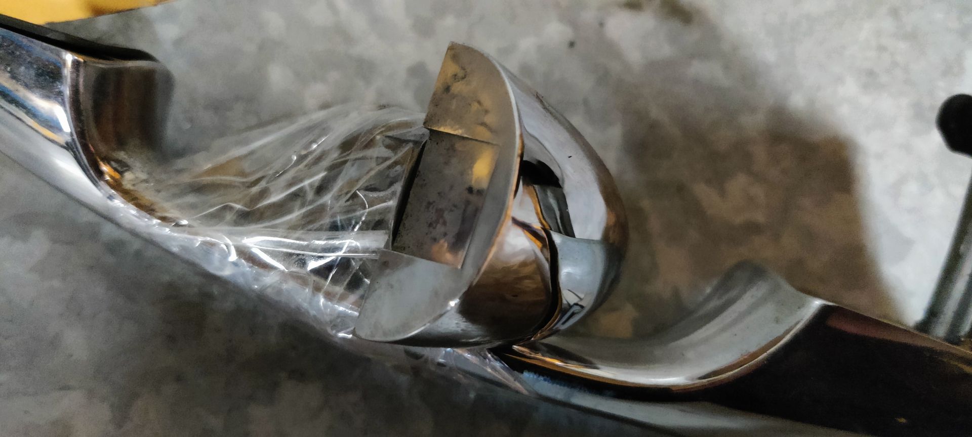 Alfa Romeo MiTo linker deurklink rechtsvoor.