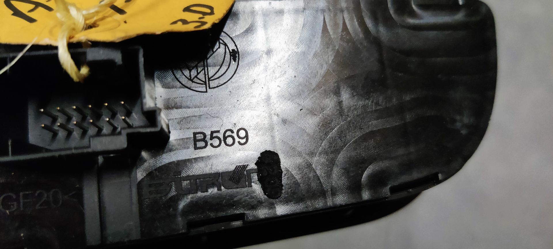 Alfa Romeo MiTo start/stop, mistlicht en menuknop.