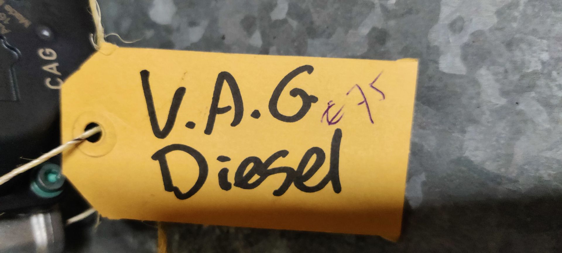 VW Golf Diesel, bj 1988 gasklephuis.