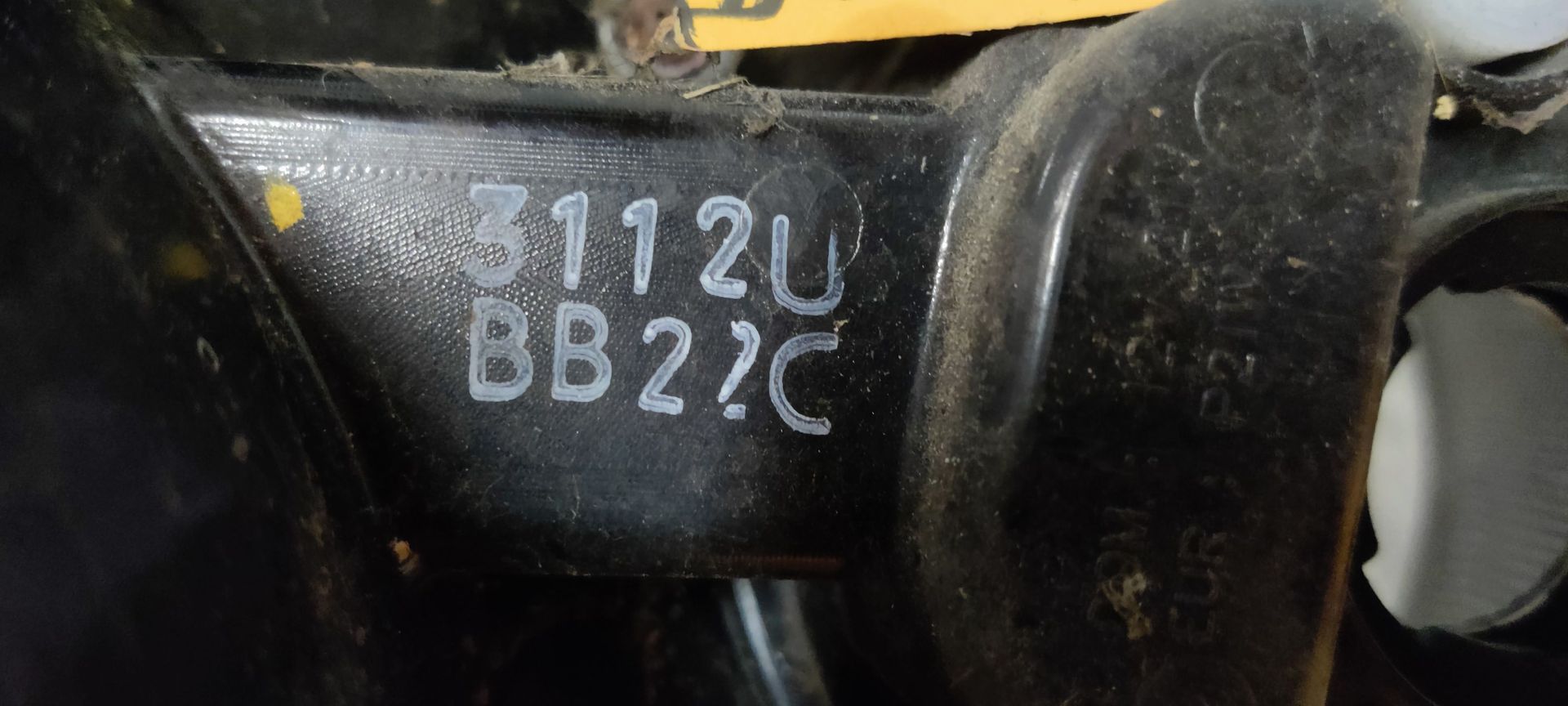 Chevrolet Spark rechter achterlicht.