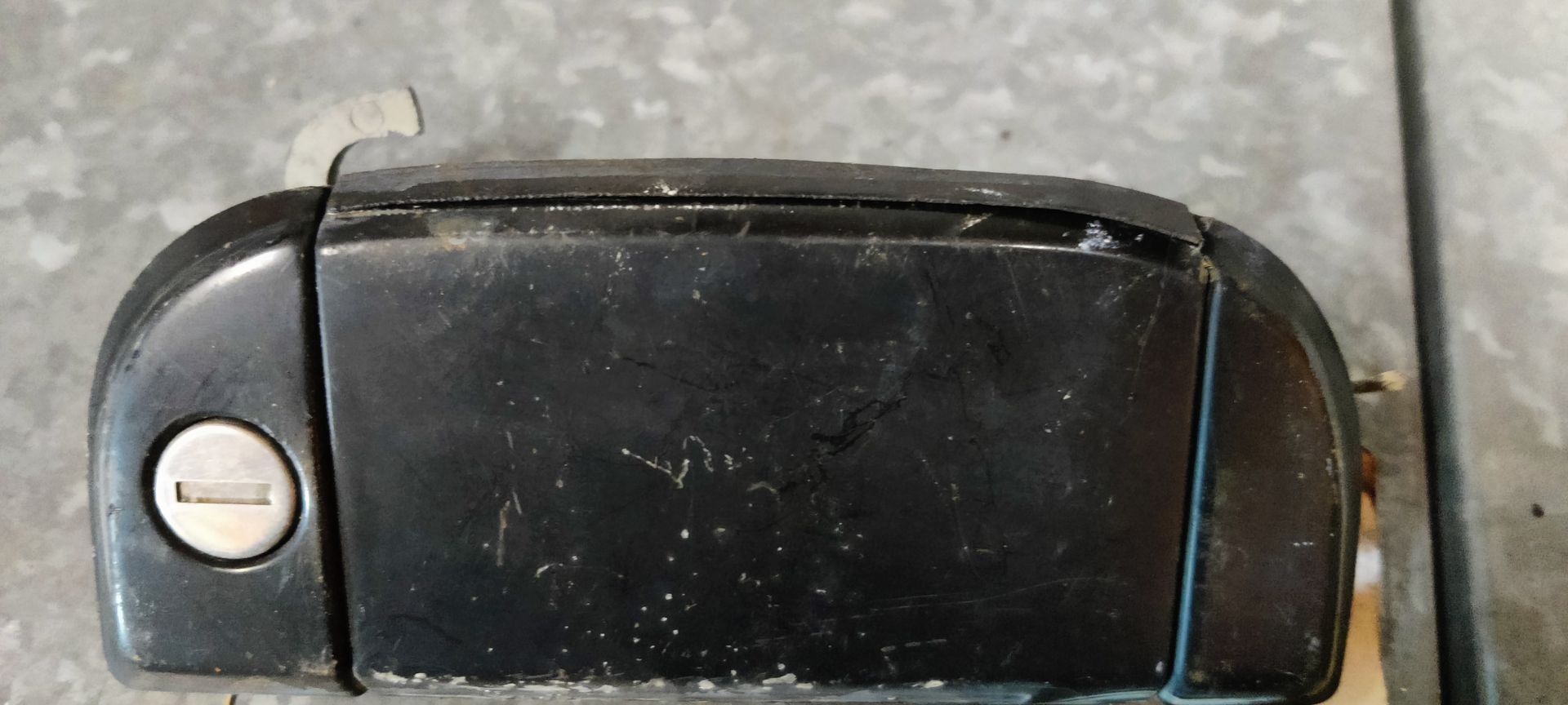 VW Transporter T4 rechter deurslot zonder sleutel van een 2.5 TDi.