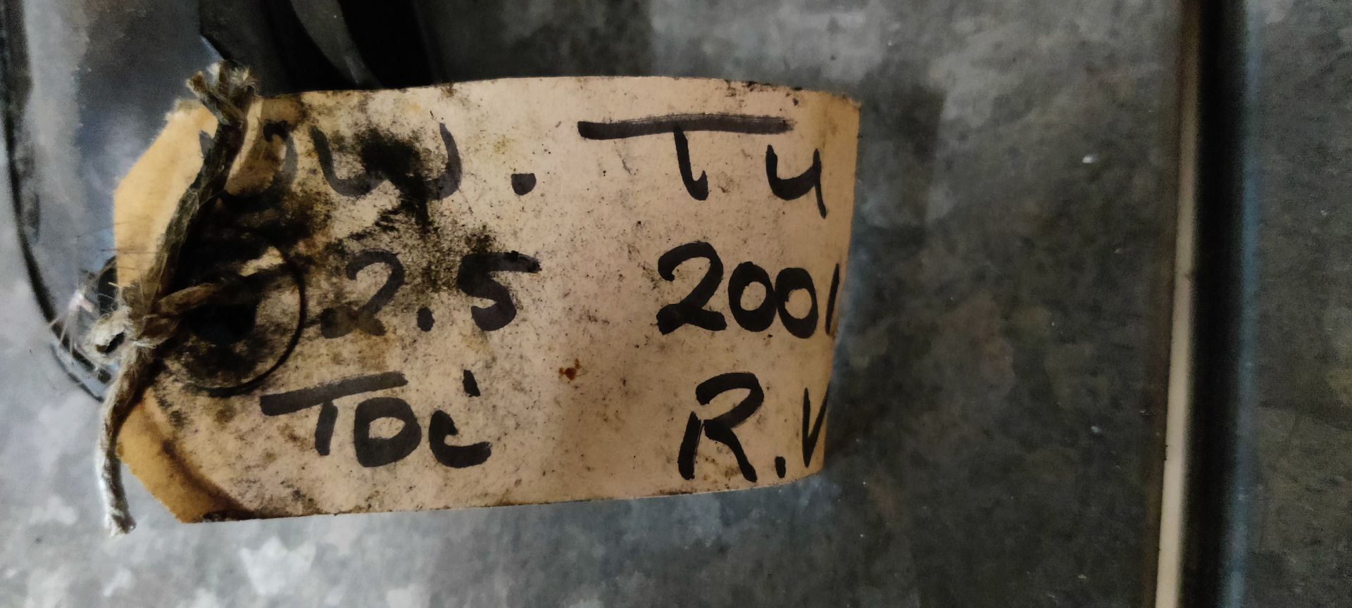 VW Transporter T4 rechter deurslot zonder sleutel van een 2.5 TDi.