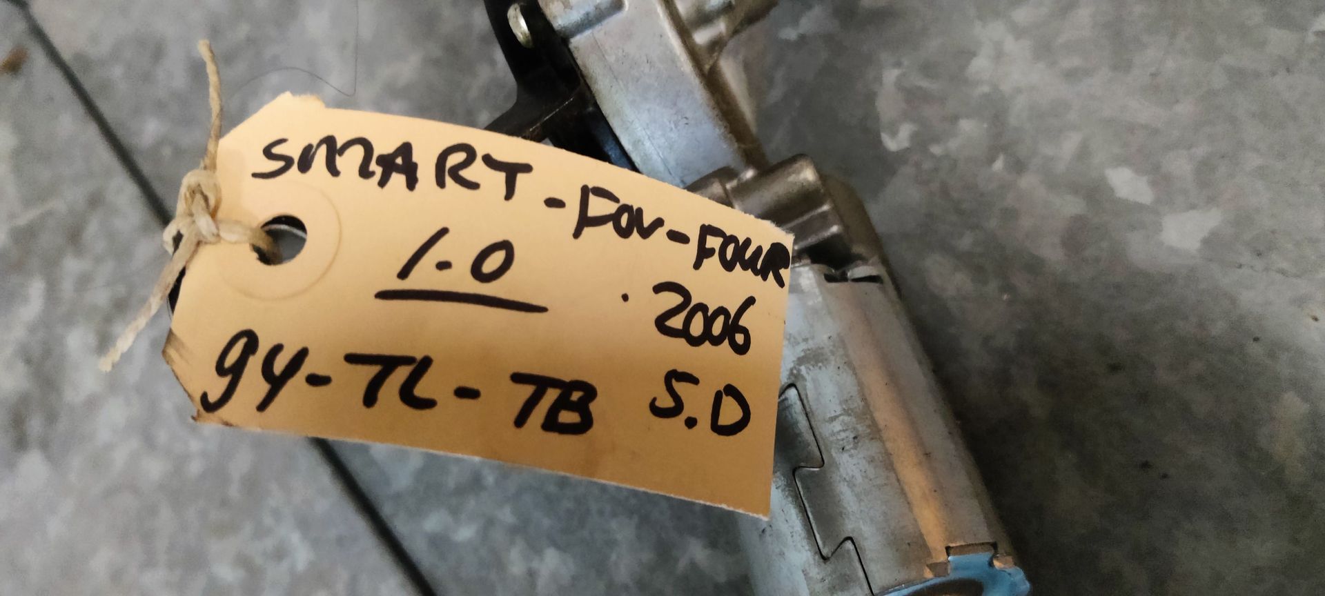 Smart ForFour ruitenwisser motor achter.