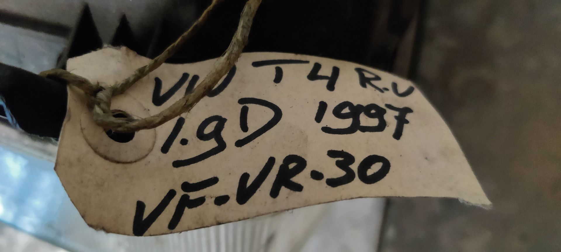 VW Transporter T4 rechter koplamp met knipperlicht unit.