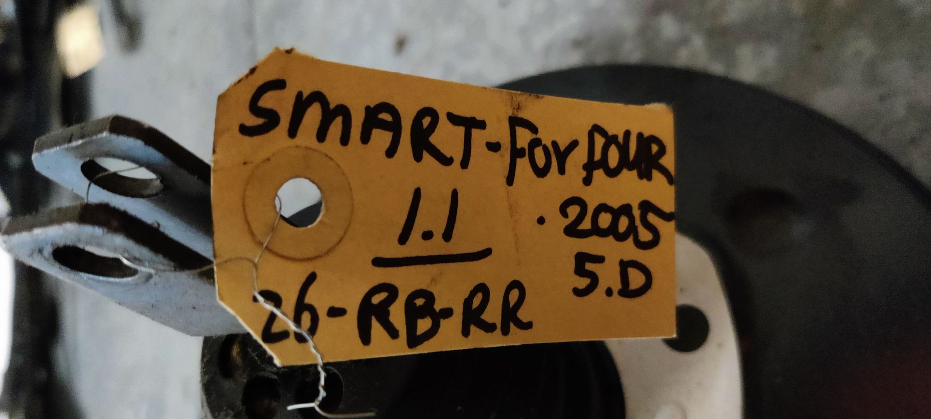 Smart ForFour rembekrachtiger.