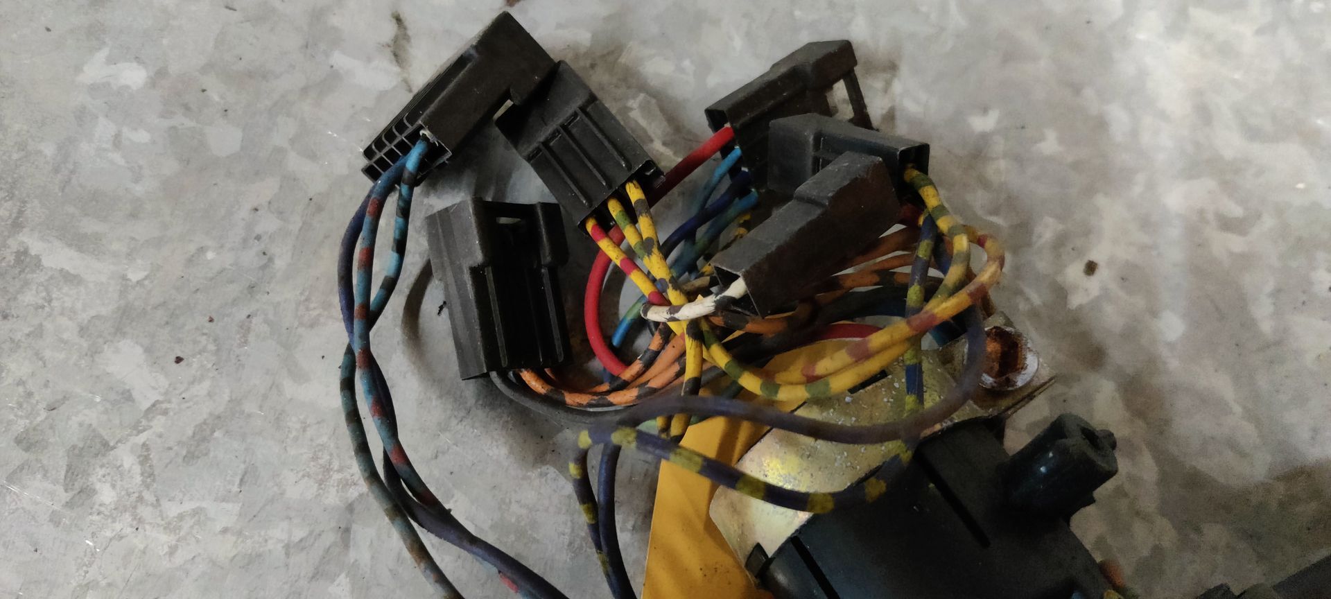 Fiat Ritmo stuurkolom schakelaar met hendels.