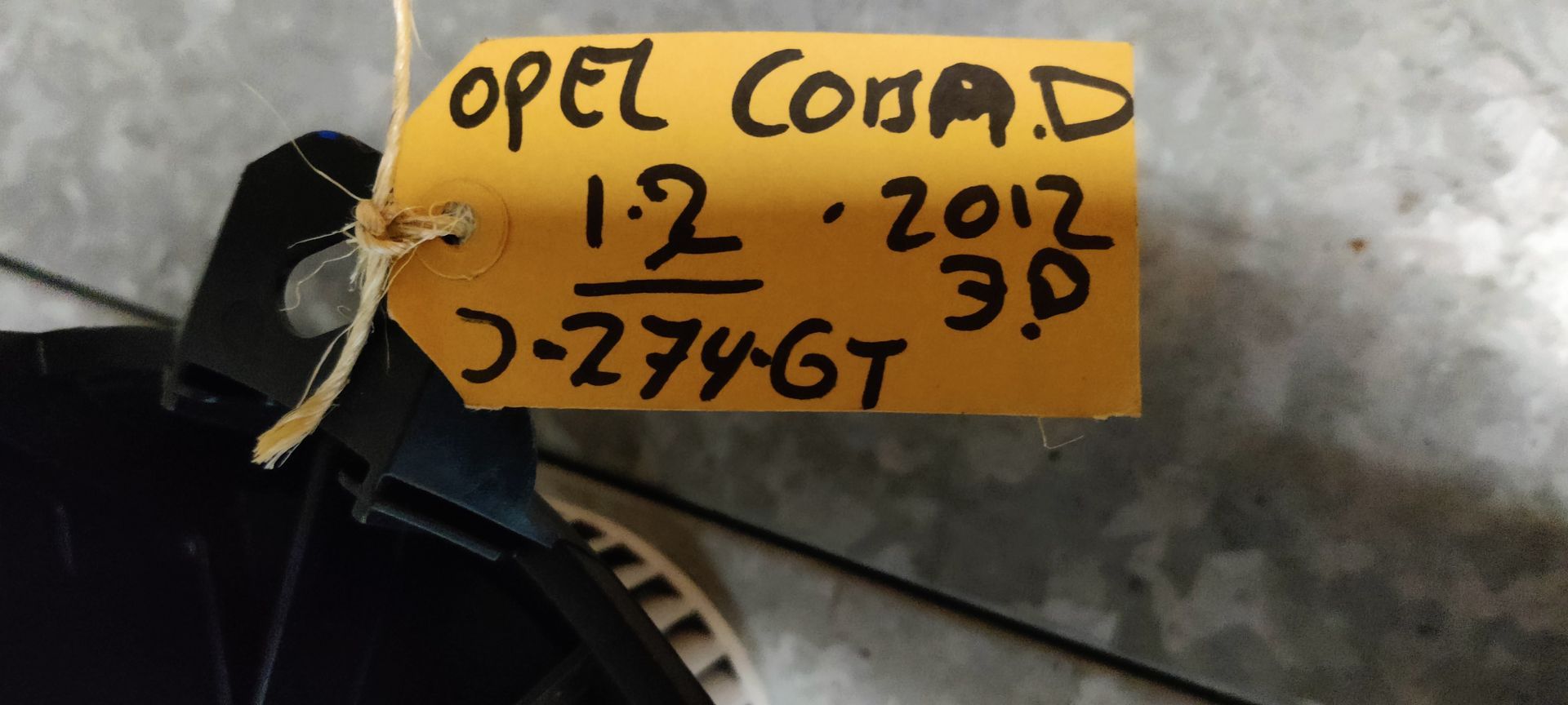 Opel Corsa D kachelmotor.