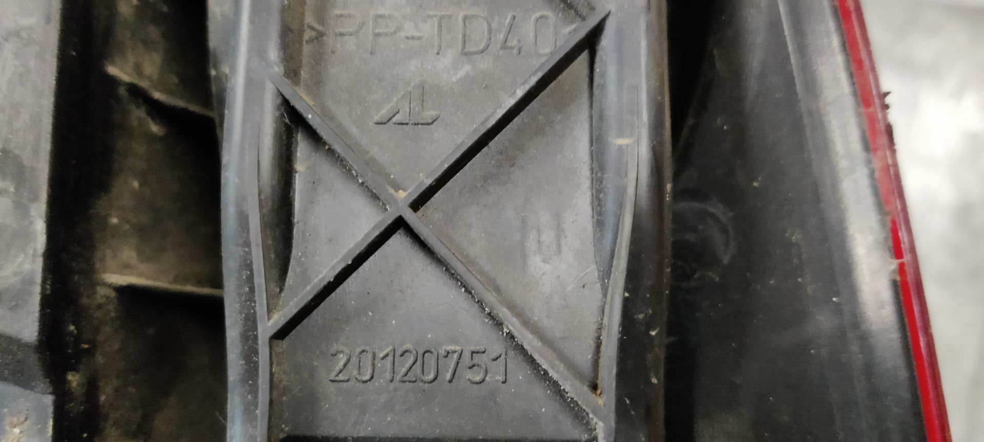 Fiat Doblo linker achterlicht uit 2007.