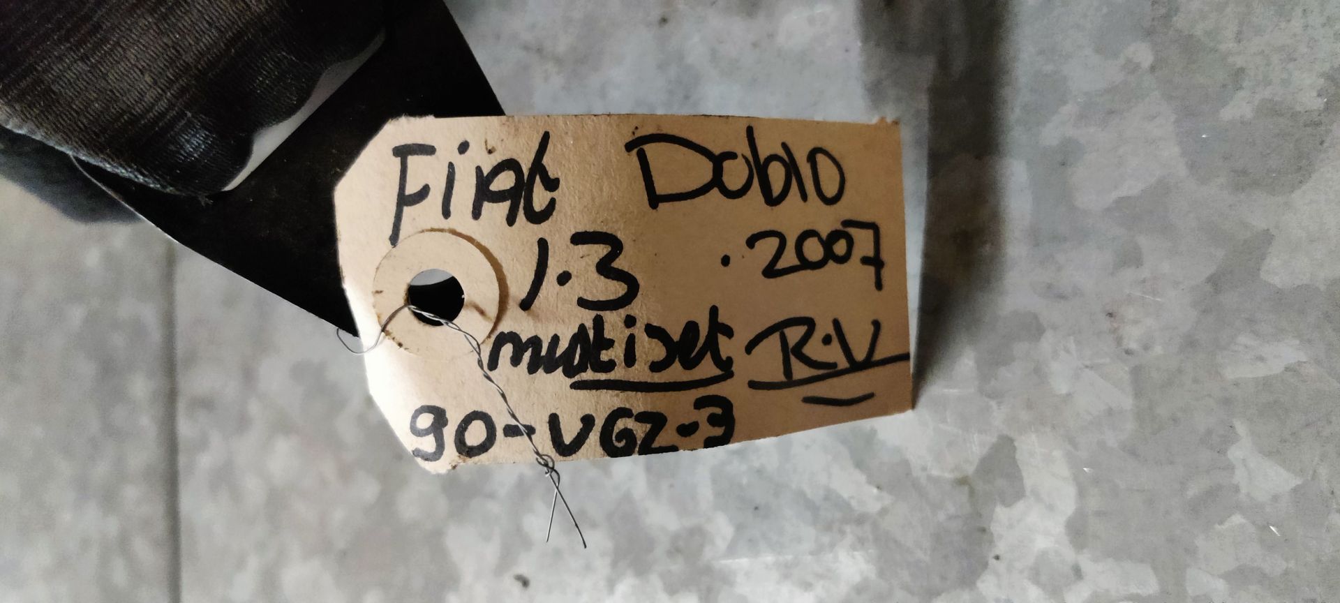 Fiat Doblo rolgordel rechtsvoor uit 2007.