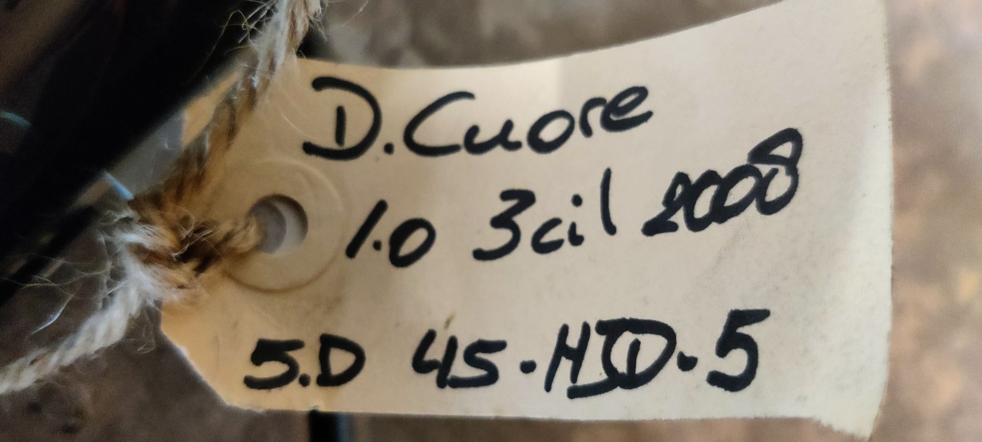 Een zwart instrumentenpaneel voor auto's met een centrale snelheidsmeter, een toerenteller links en een brandstofmeter rechts.