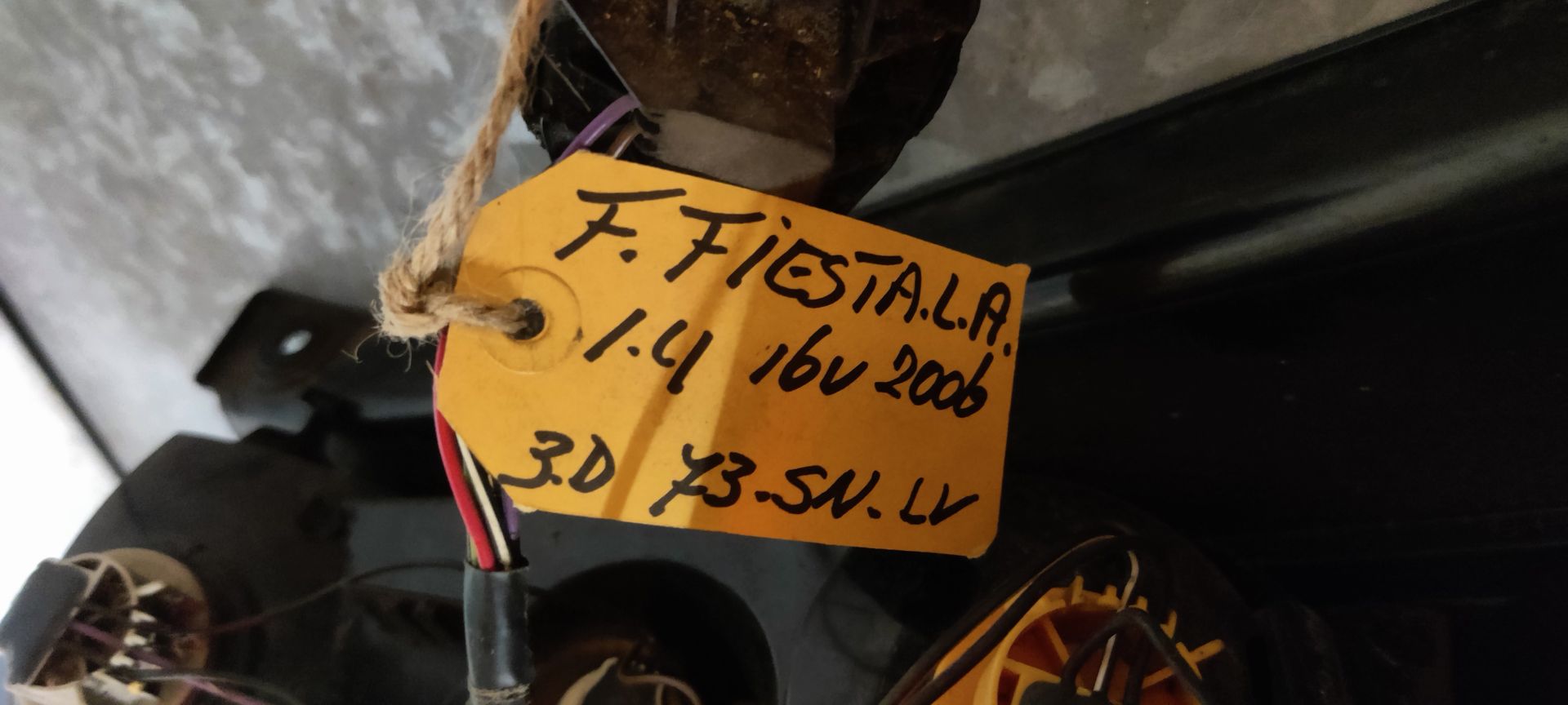 Ford Fiesta linker achterlicht uit 2006.