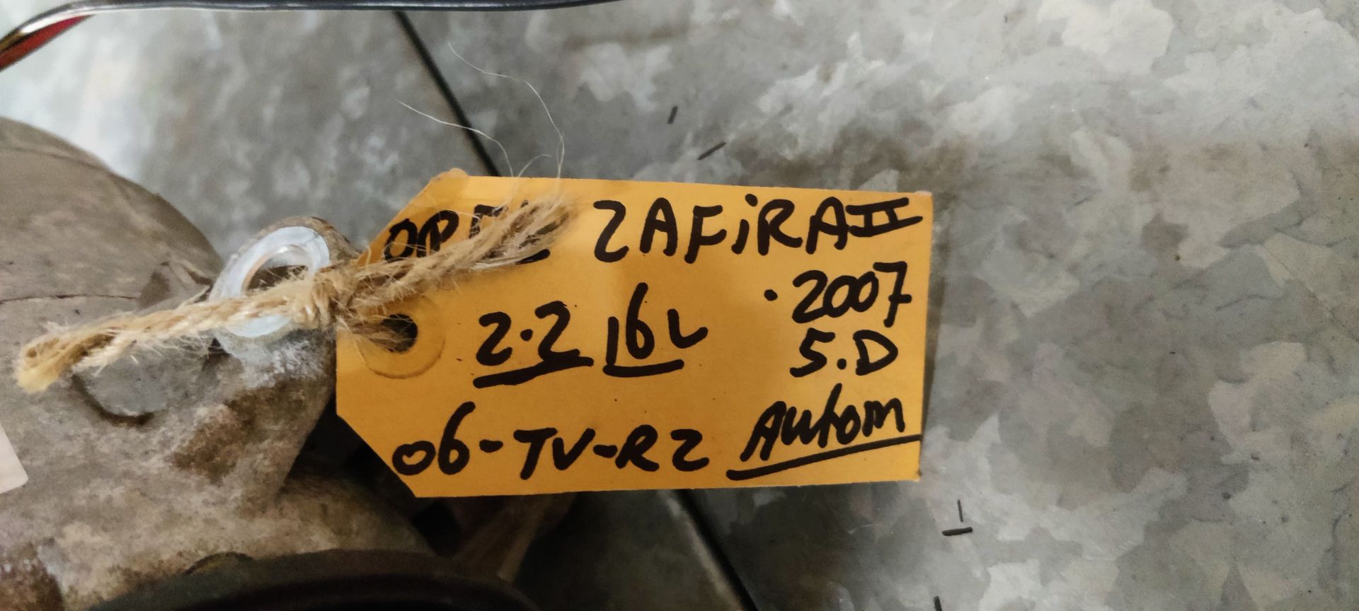 Opel Zafira II airco compressor 2007.