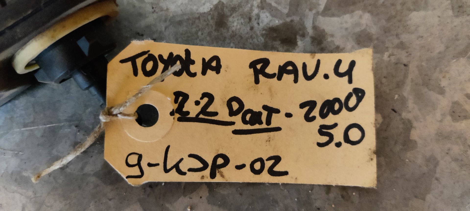 Toyota RAV  4 koplamp afstelling uit 2008.