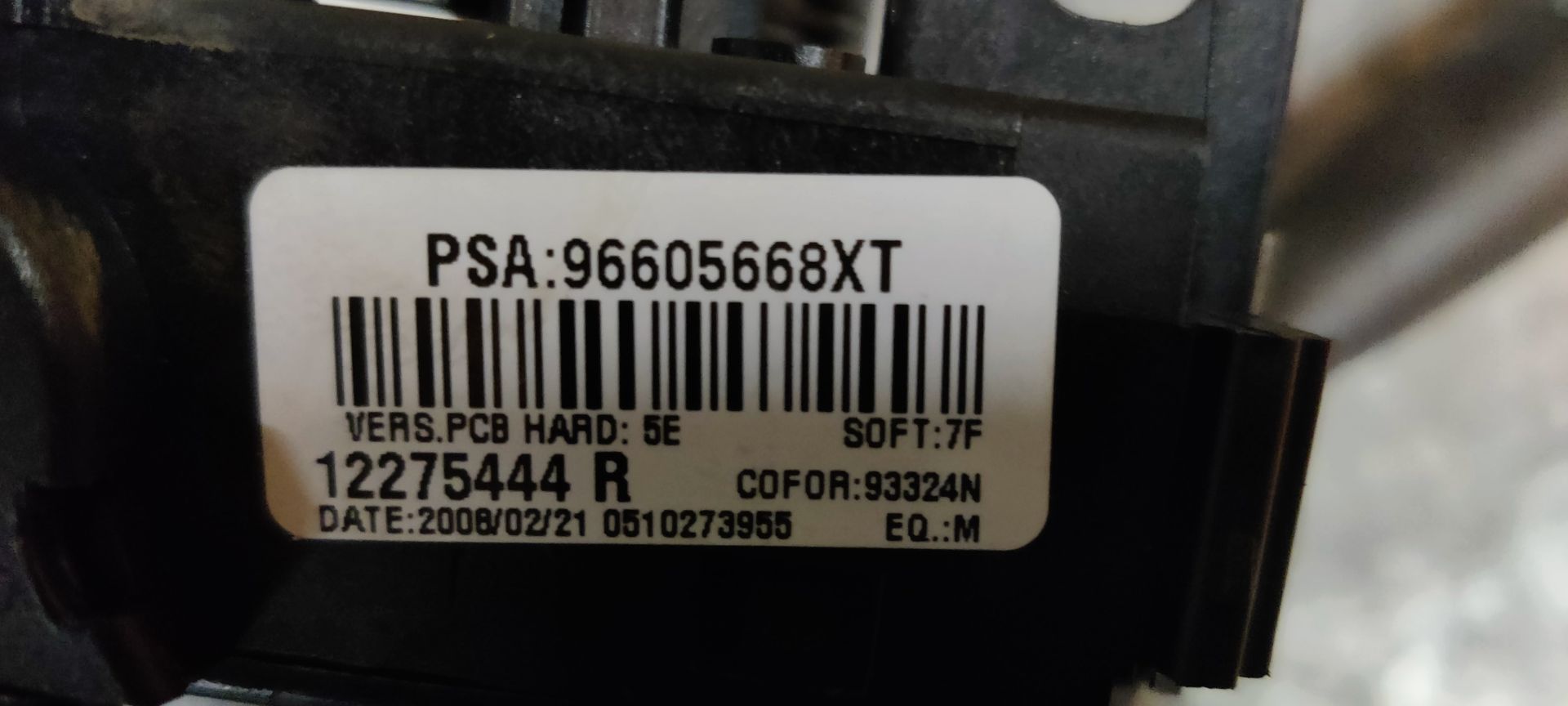 Peugeot 206 stuurkolom schakelaar Nieuw!