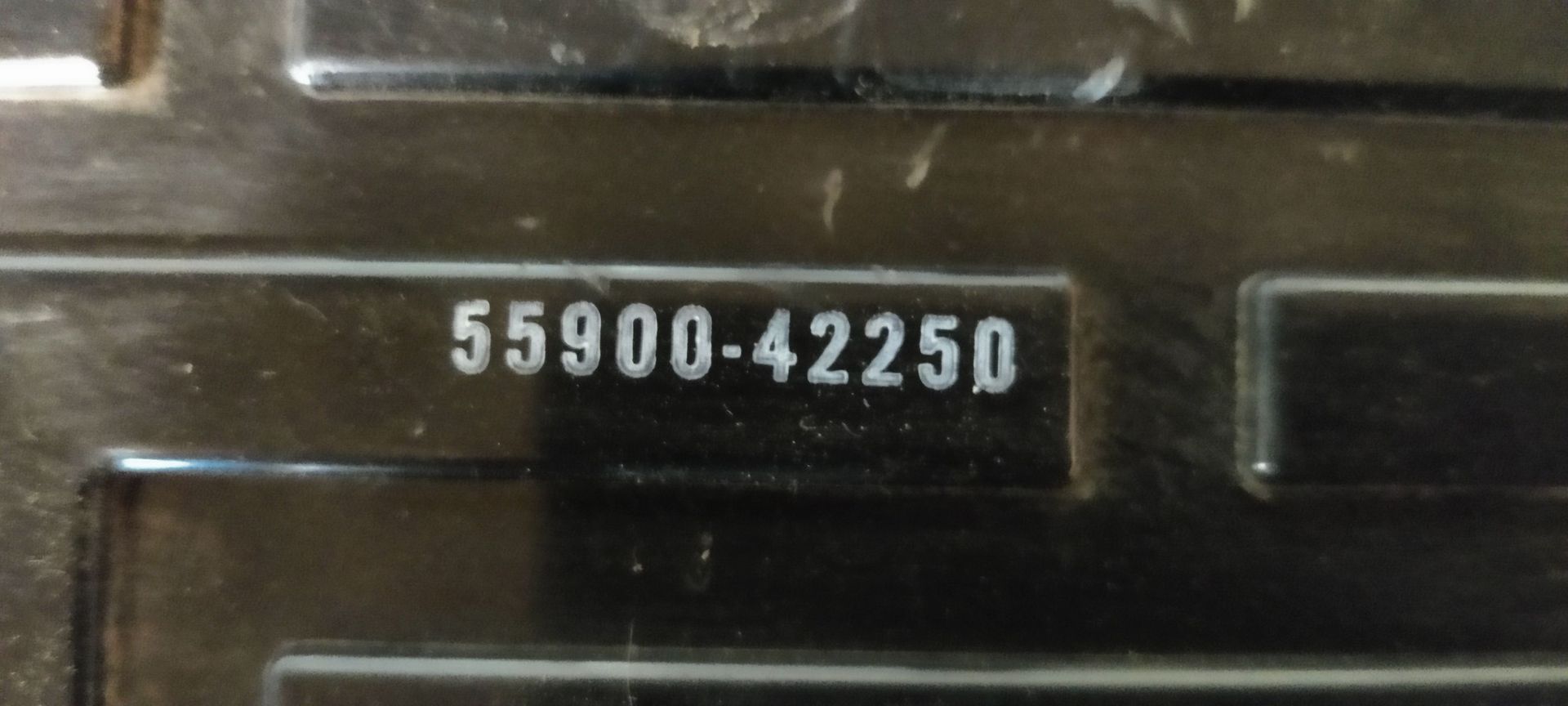 Toyota RAV 4 middenconsole met airco, temperatuur regelaar.