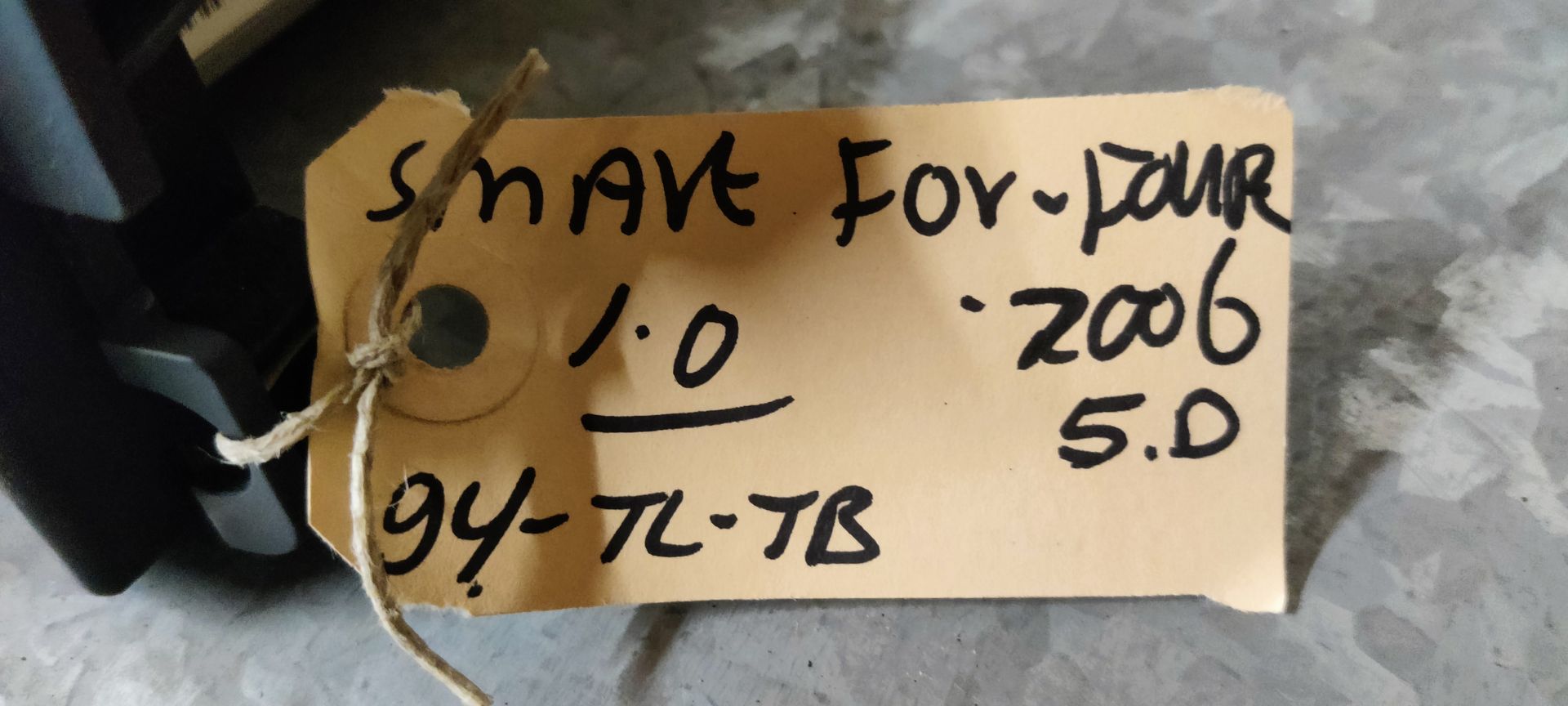 Smart ForFour radio cd speler.