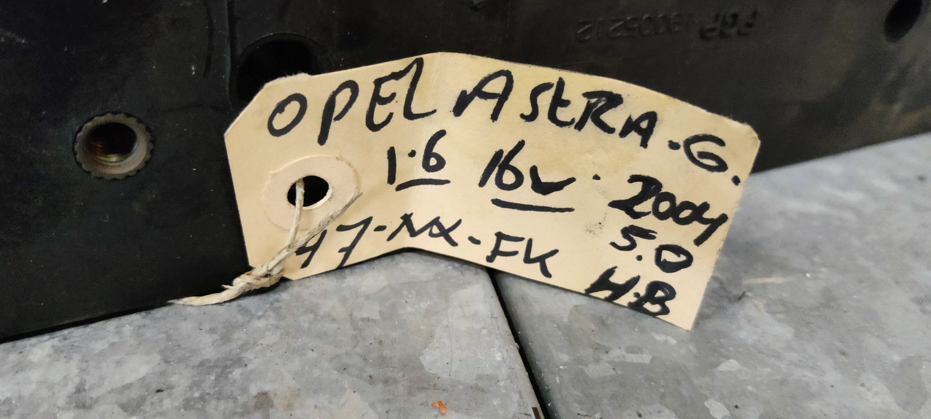 Opel Astra G, bobines van een 1.6 16V uit 2004.