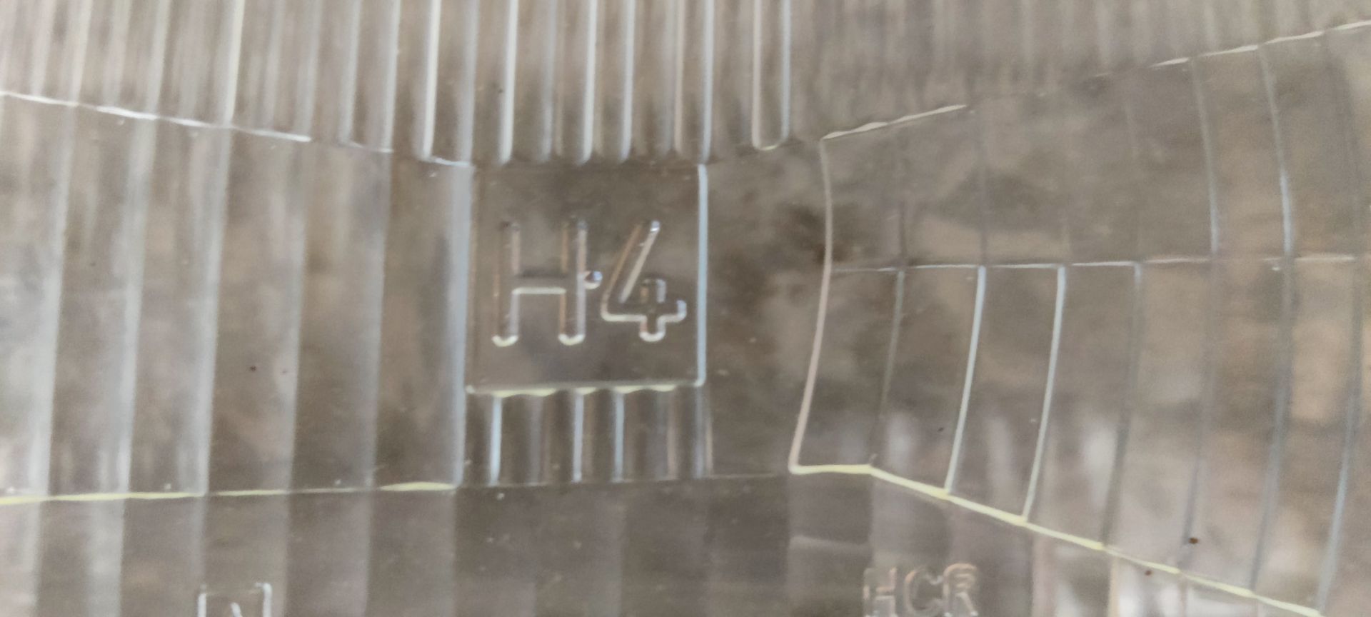 Opel Ascona C linker koplampglas H4, nieuw!