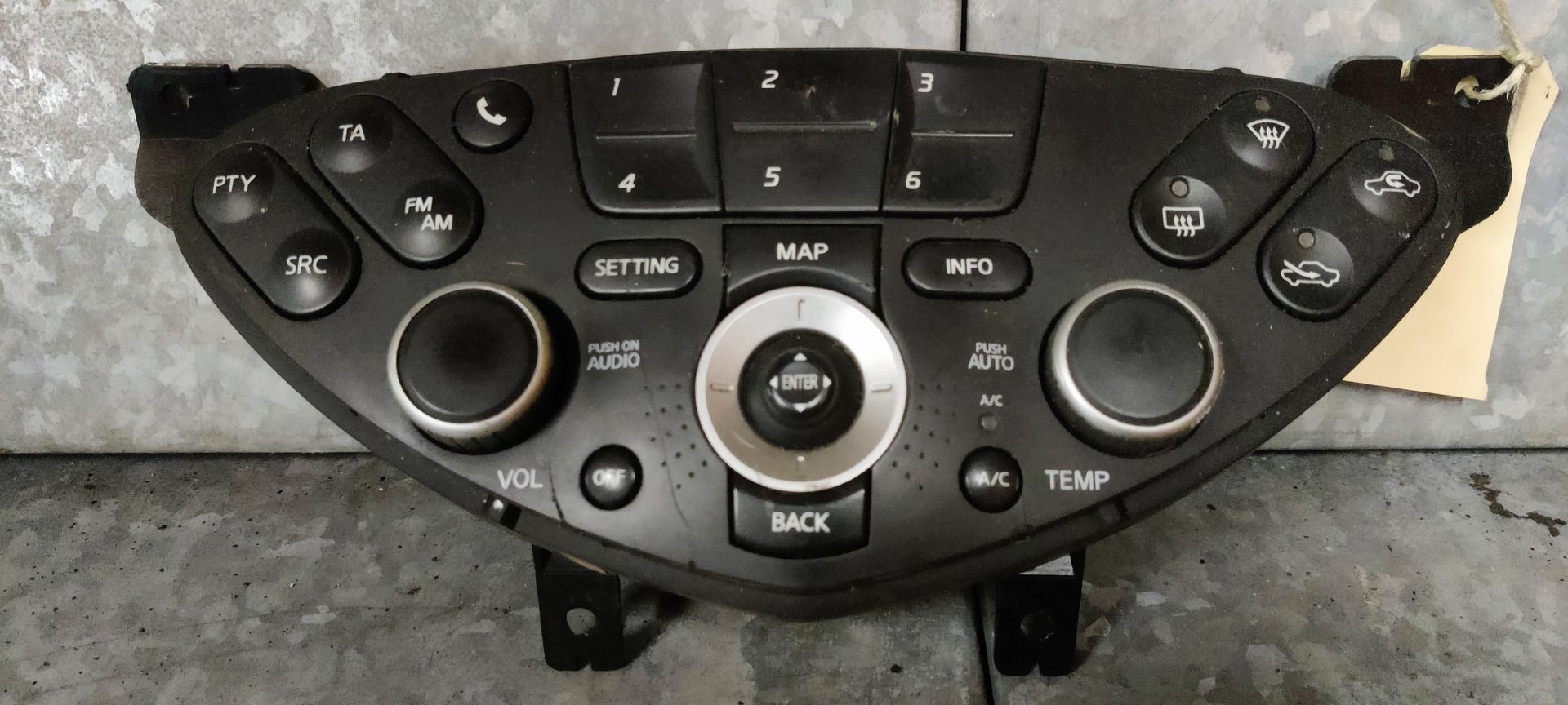 Nissan Primera temperatuur regelaar, airco, verwarming console.