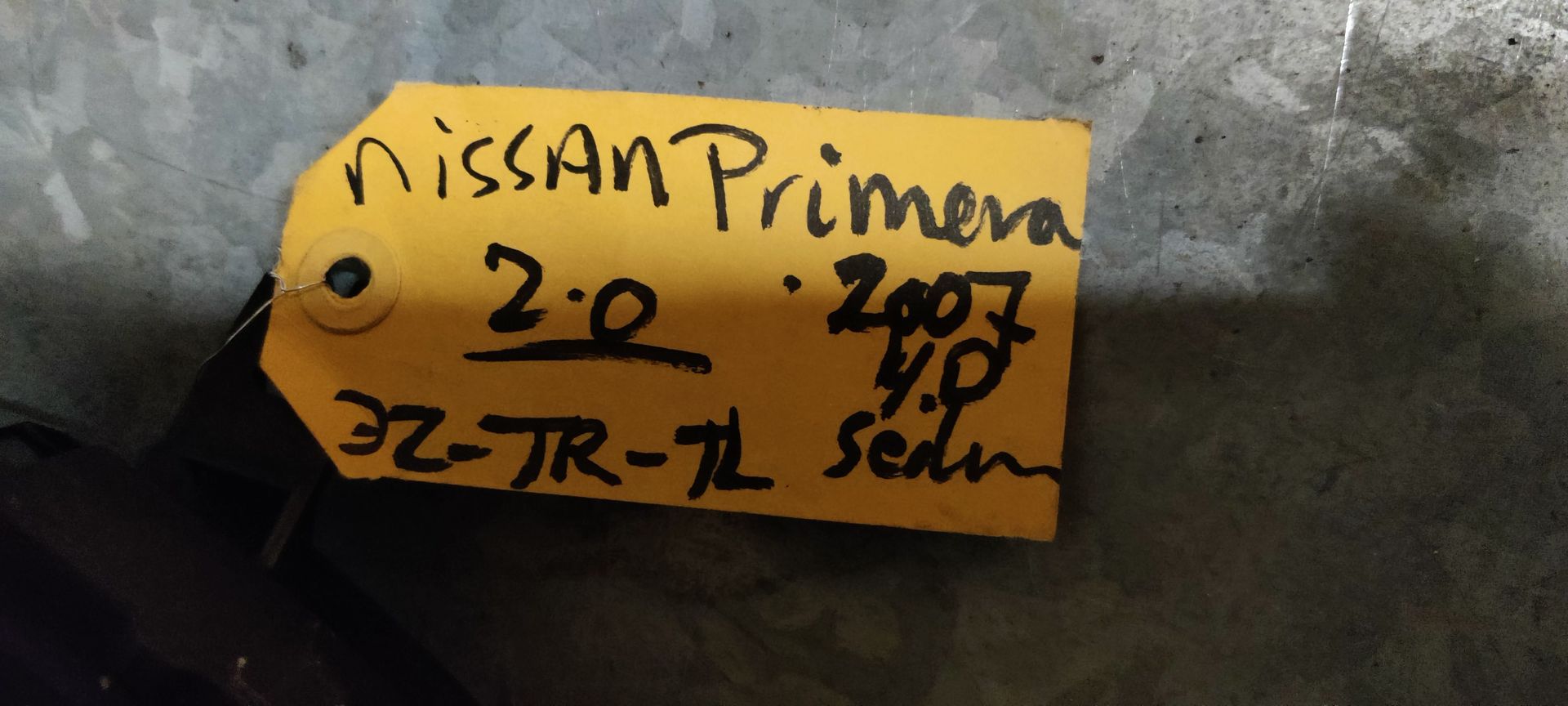 Nissan Primera temperatuur regelaar, airco, verwarming console uit 2007.