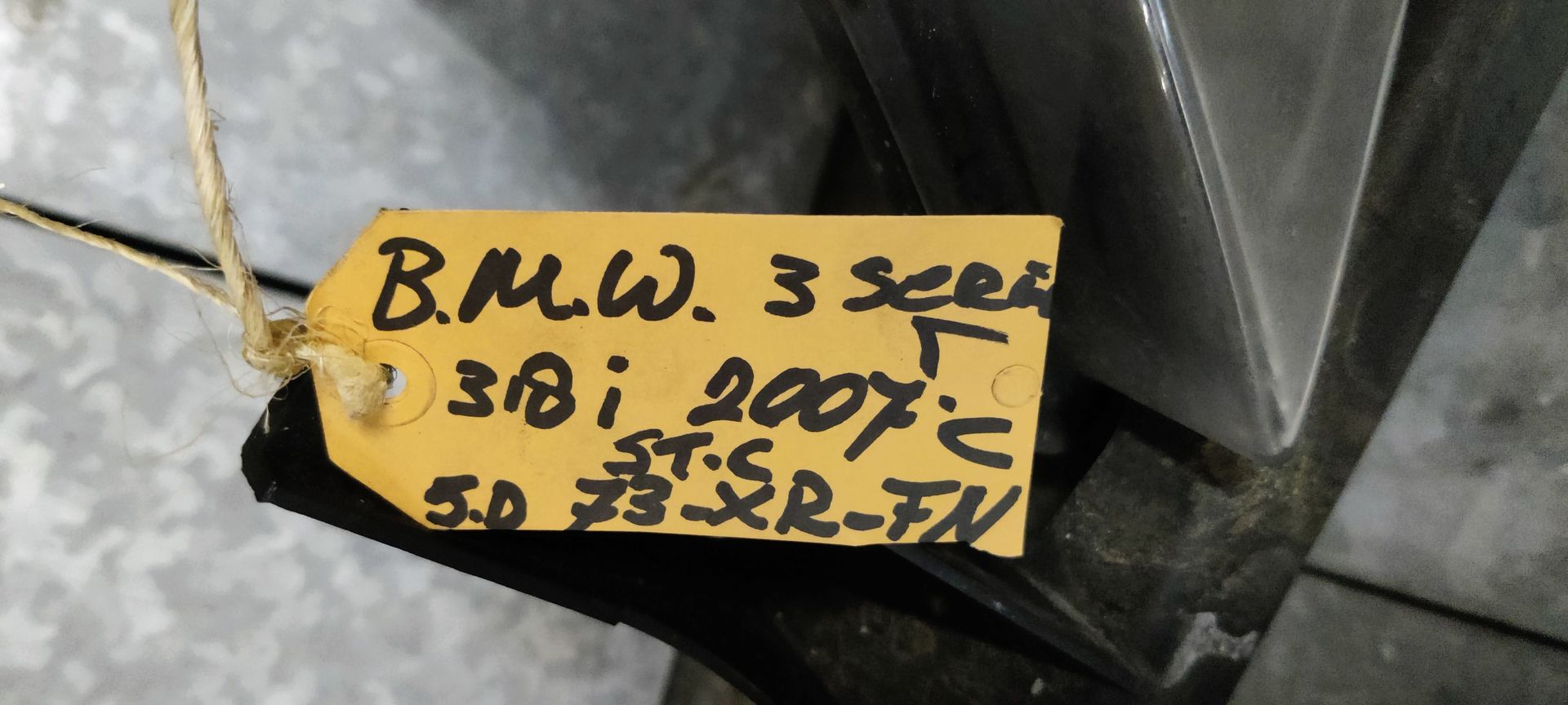 BMW linker koplamp van een 3 serie (E91), bj 2007.