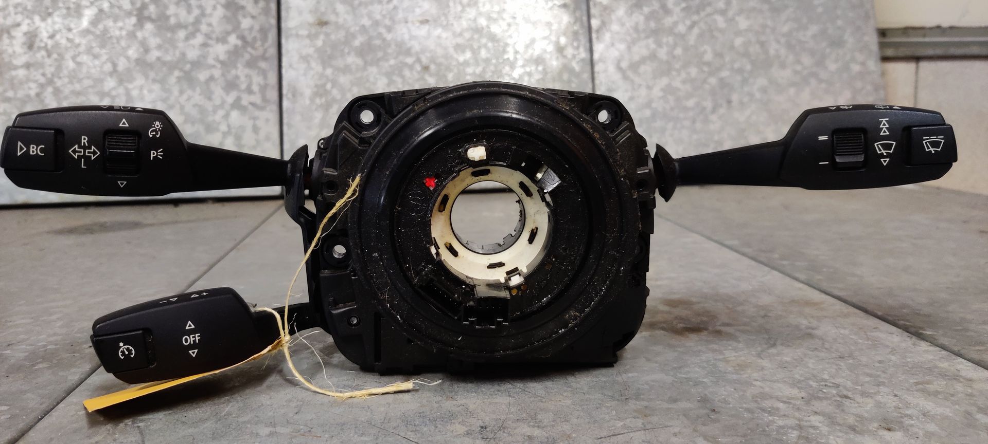 BMW stuurkolom schakelaar van een 3 serie (E90, E91), bj 2007.