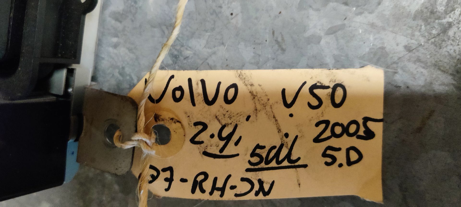 Volvo V50 originele navigatie.