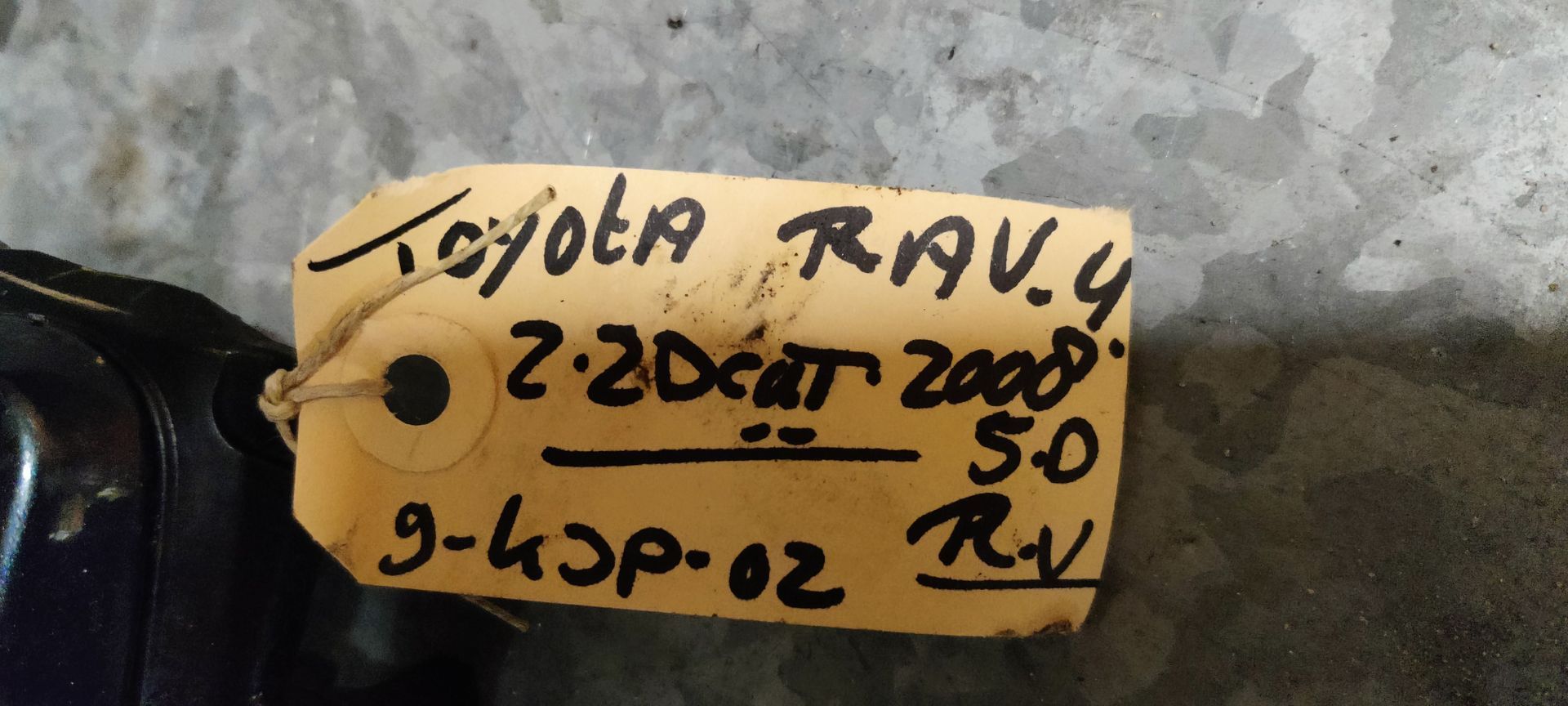 Toyota RAV 4 rechtsvoor deurklink.