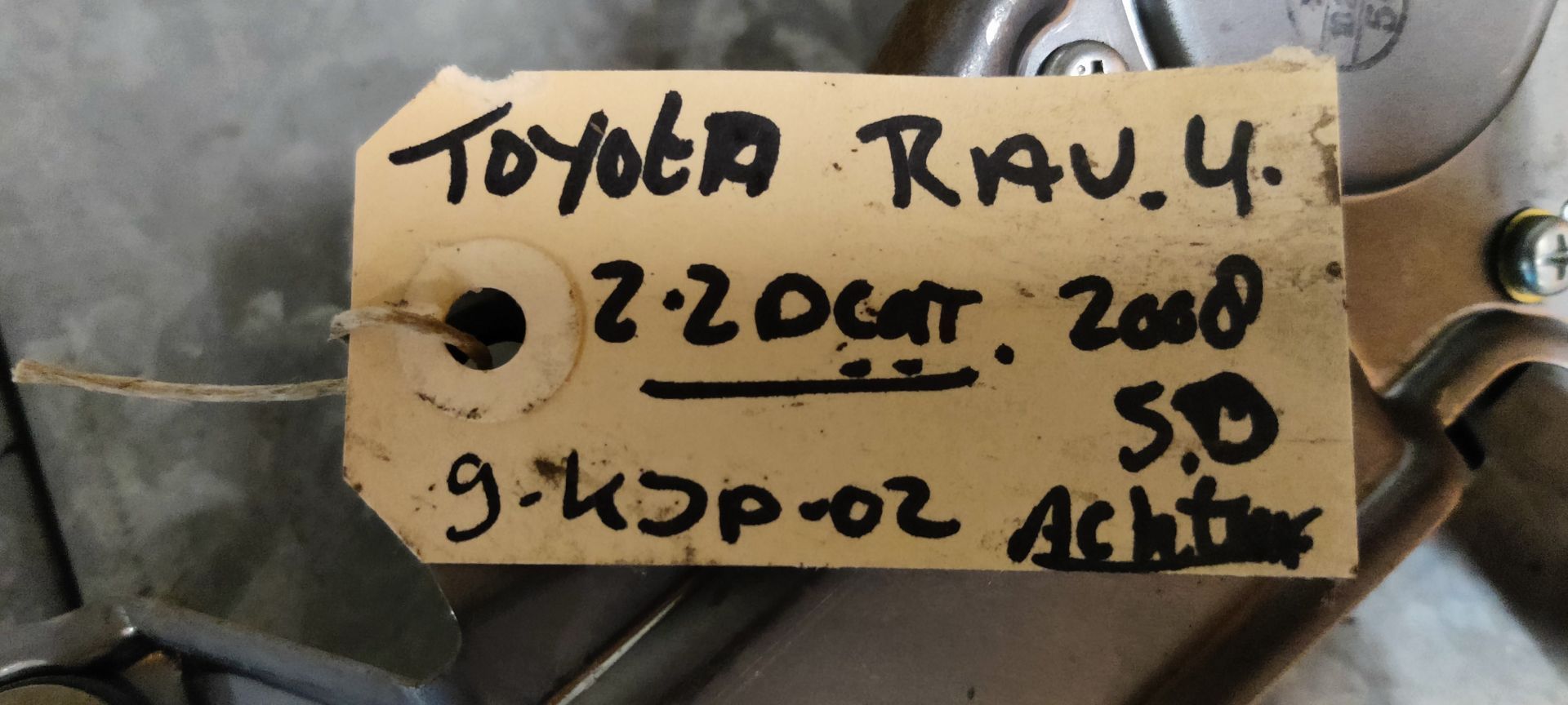 Toyota RAV 4ruitenwissermotor achter uit 2008.