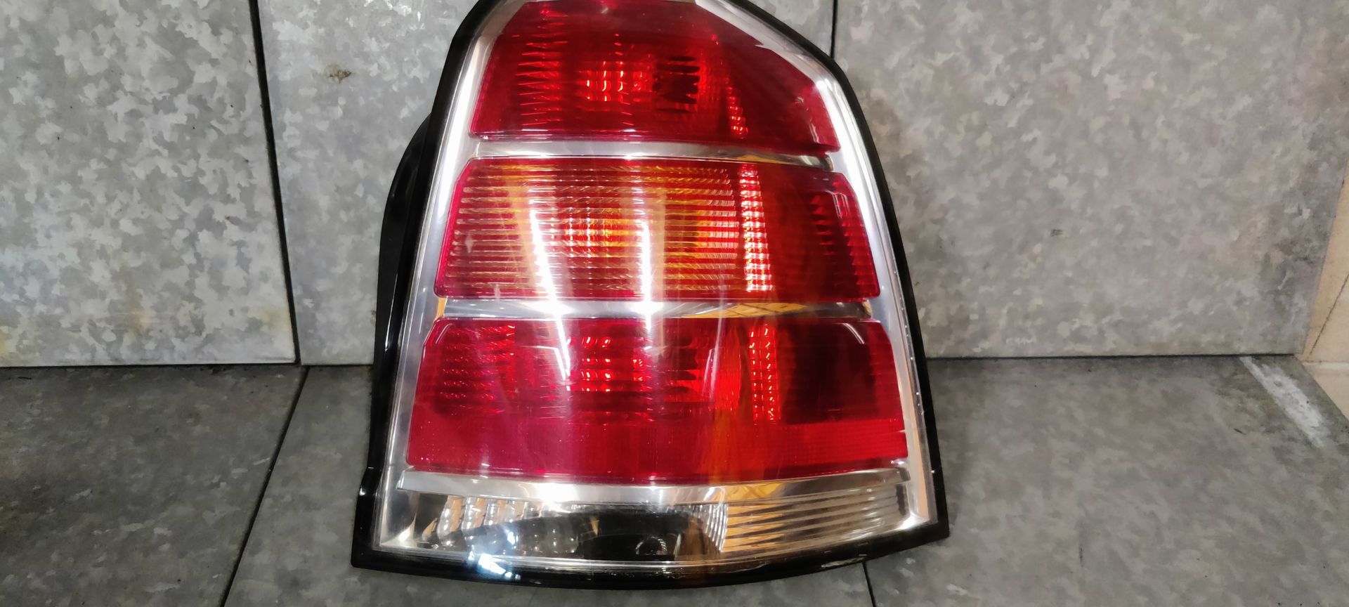 Opel Zafira II van 2007 rechter achterlicht.