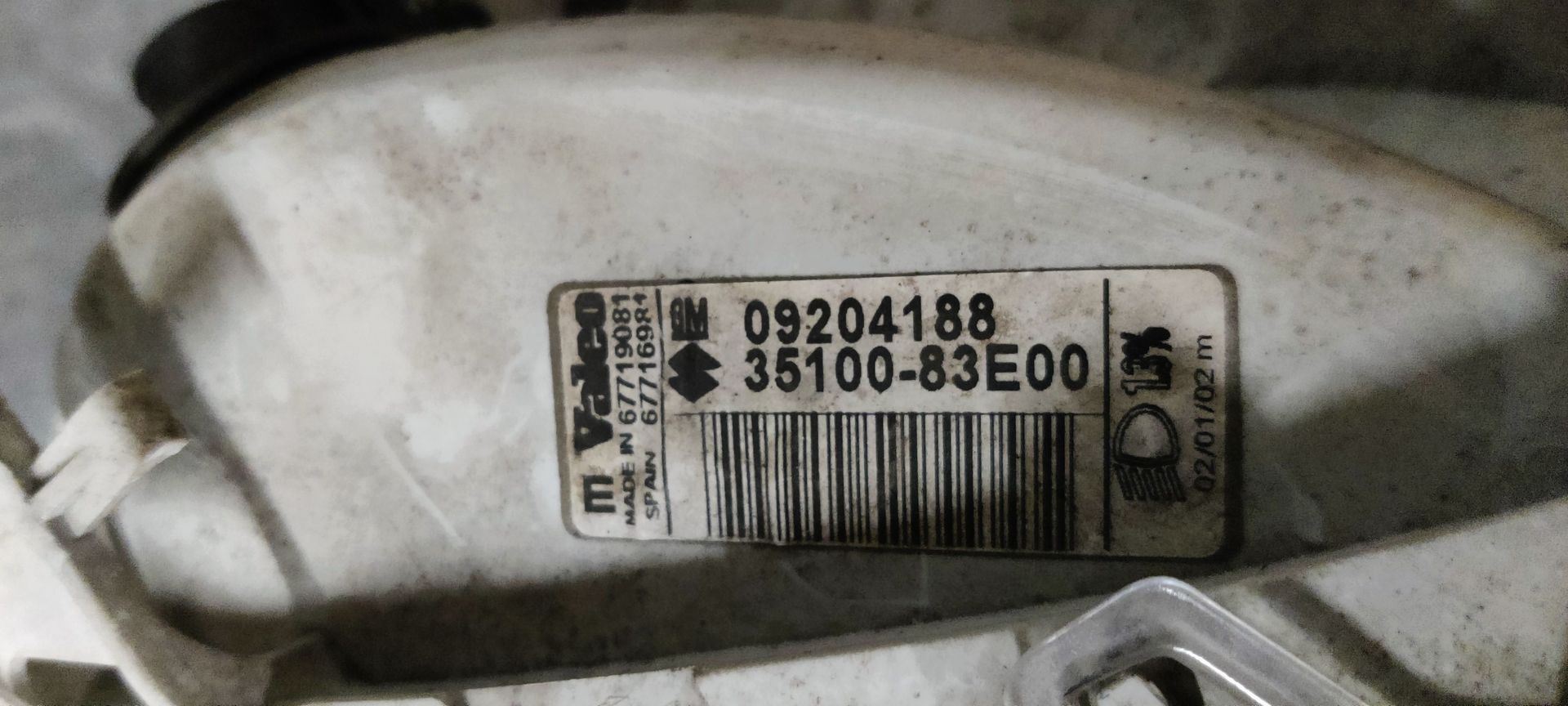 Suzuki Wagon R koplamp