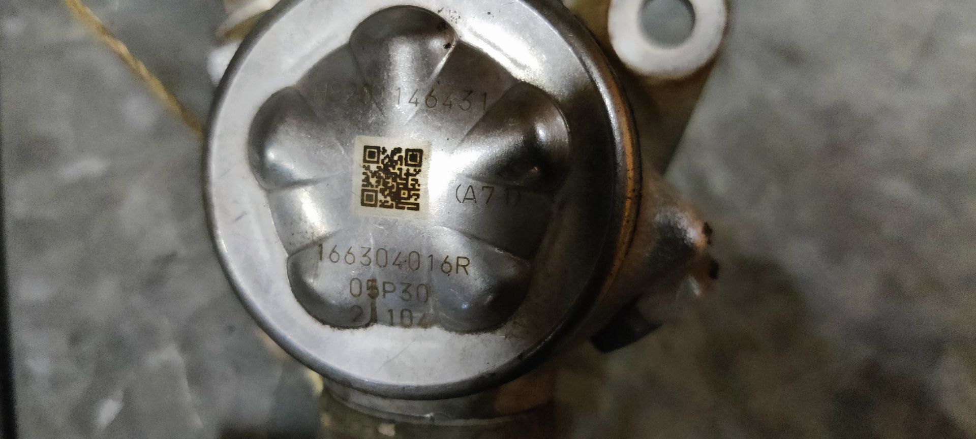 166304916R Hogedruk inspuitpomp bij Stegeman Autosloperij in Exel.