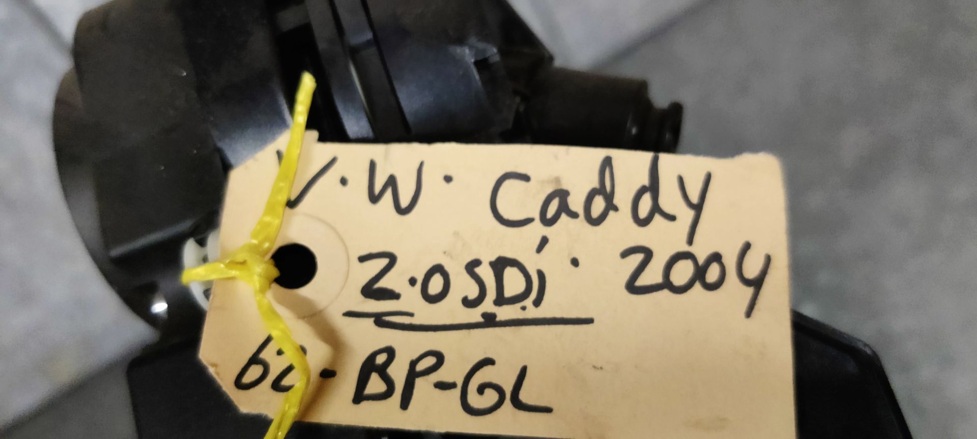 Volkswagen Caddy uit 2005 temperatuur regelaar.