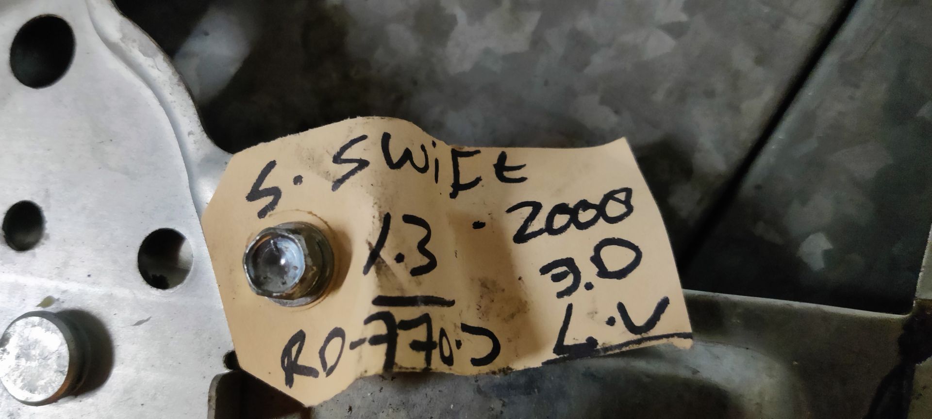 Suzuki Swift van 2008 onderdelen bij Stegeman Car Parts in Exel.