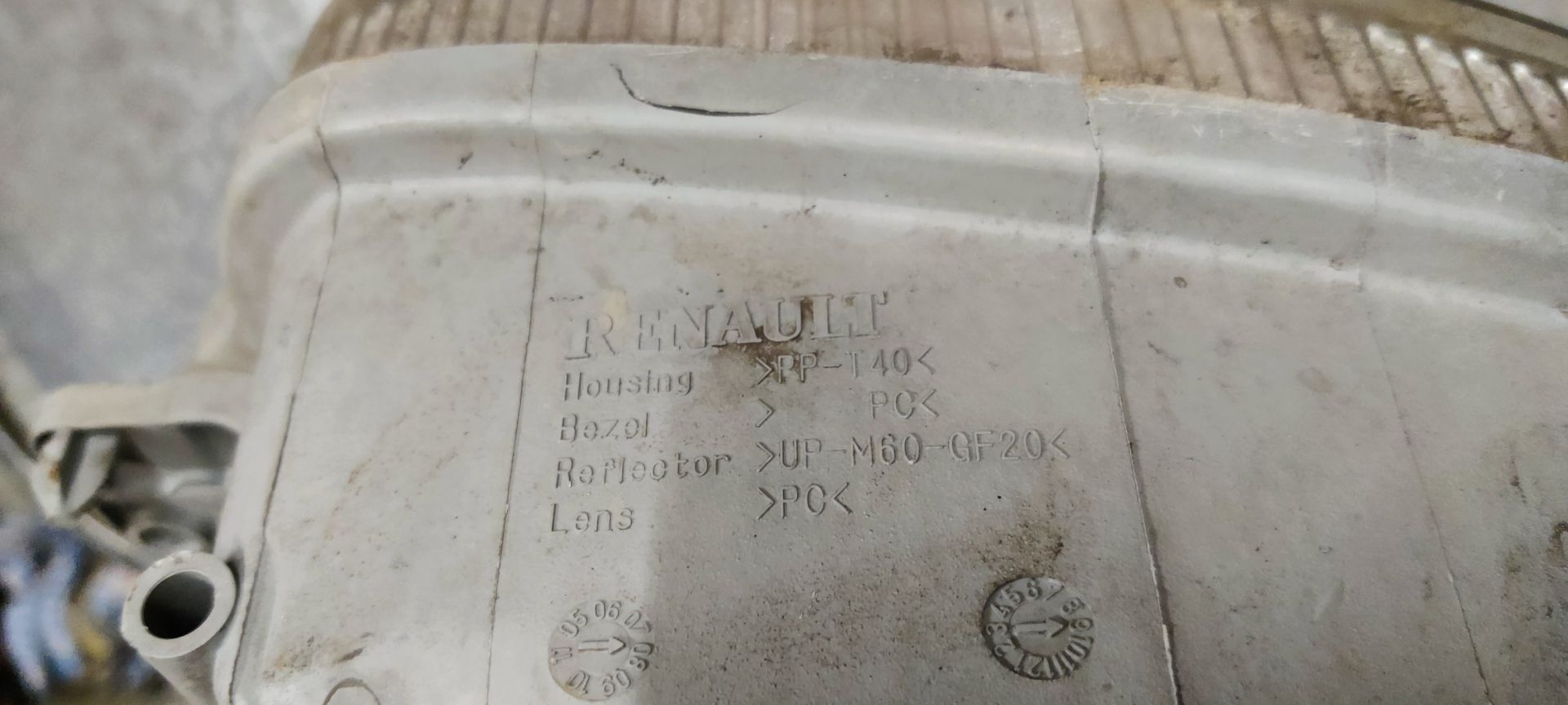 Renault Twingo oud model koplamp uit 2004