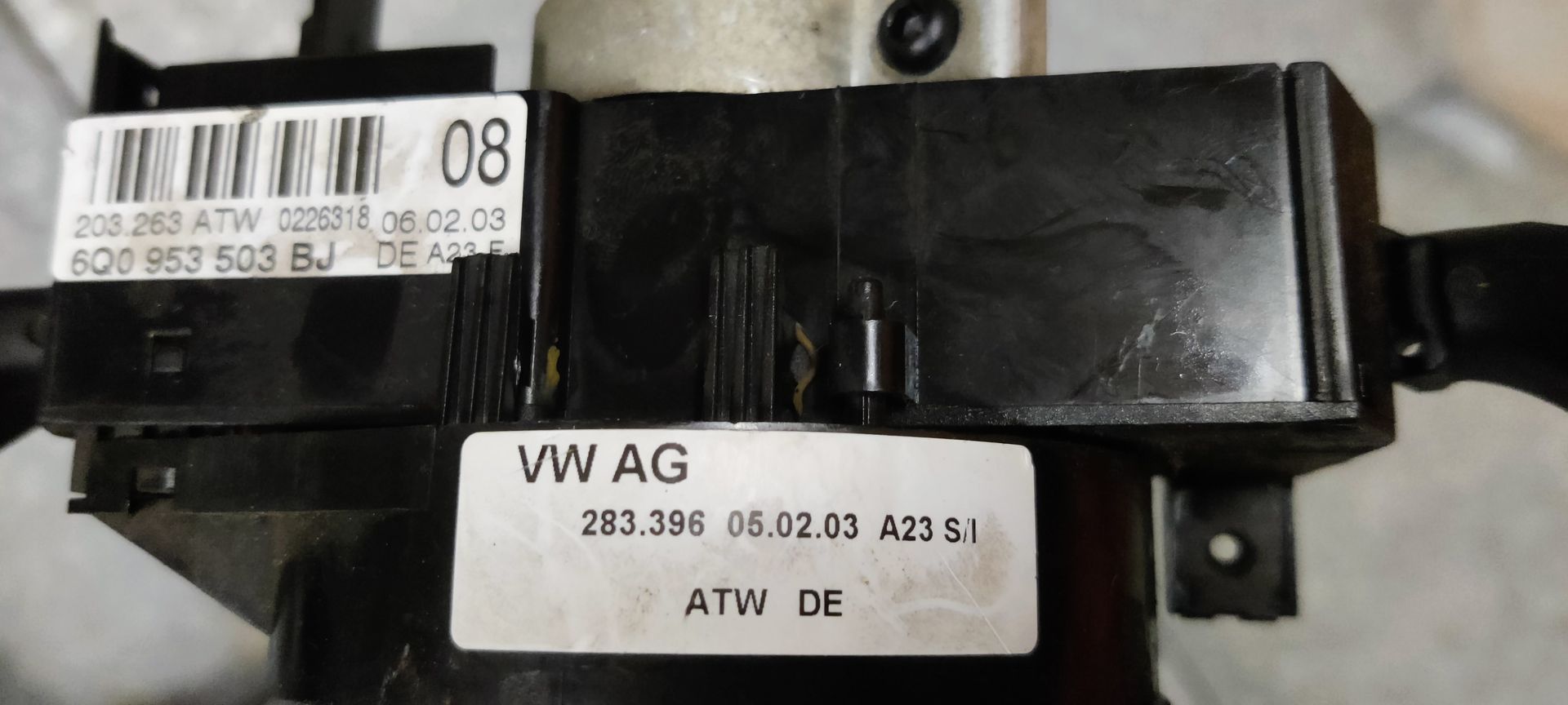 VW Polo  gebruikte stuurkolomschakelaar.