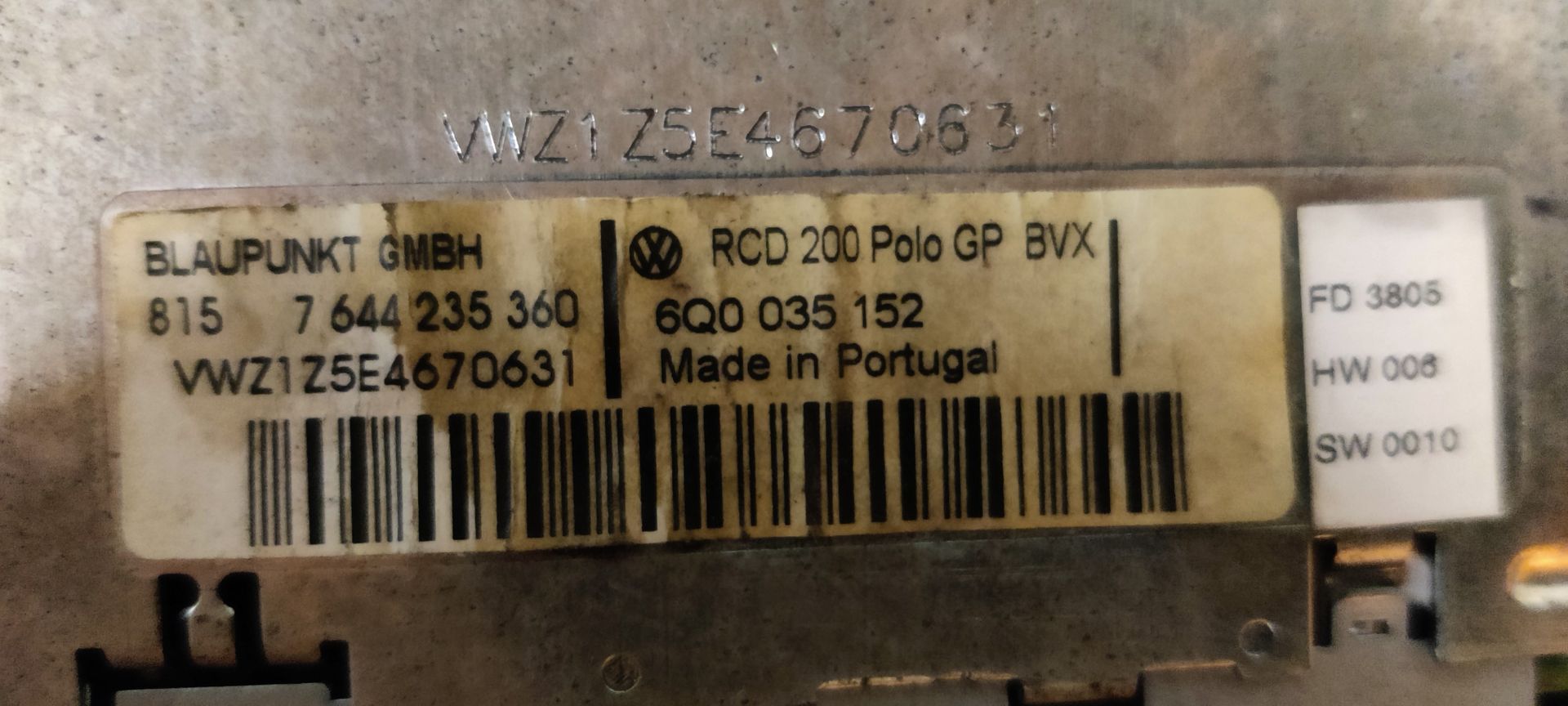 Blaupunkt radio bij Autosloperij Stegeman