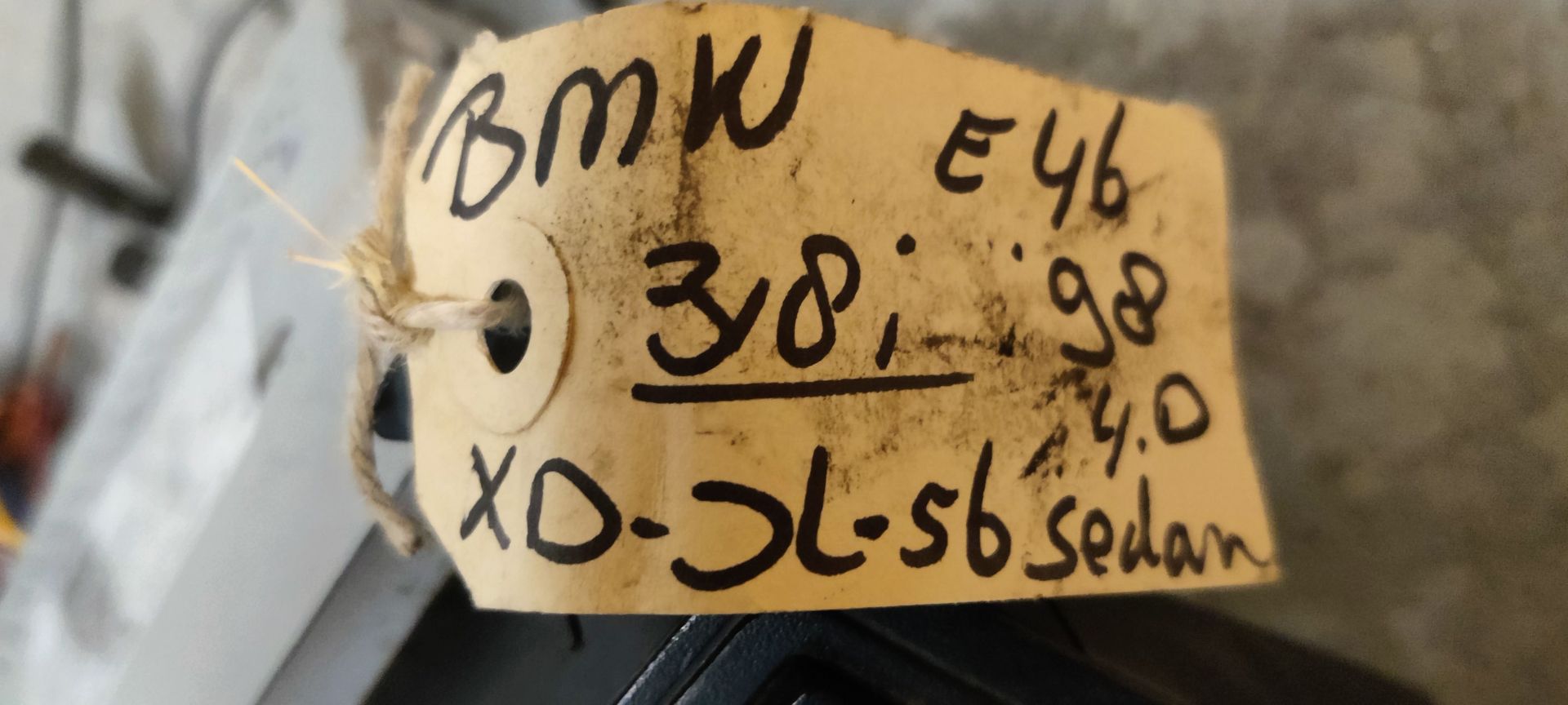 BMW E46 onderdelen gebruikt op voorraad,