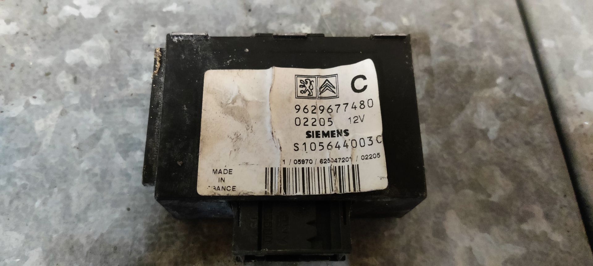 Fiat Scudo startonderbreker uit 2002 van een 1.9D