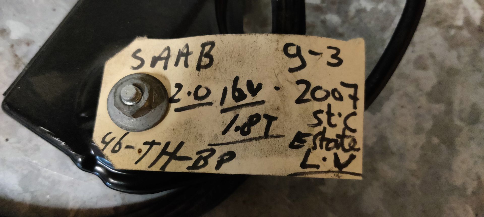 Saab 93 raam onderdelen bij Stegeman  Car Parts in Exel