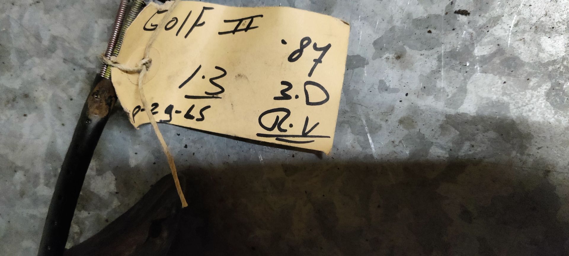 VW Golf 2 rechter spiegel