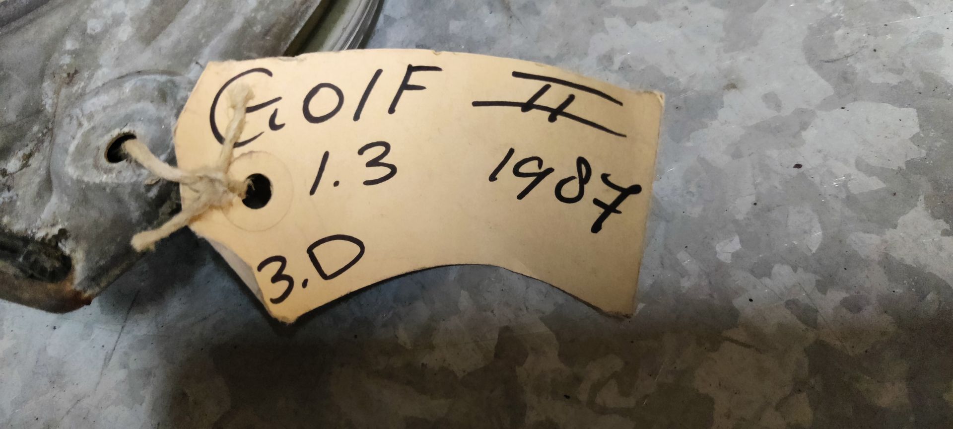 VW Golf 2  onderdelen bij Stegeman Autosloperij V.O.F.