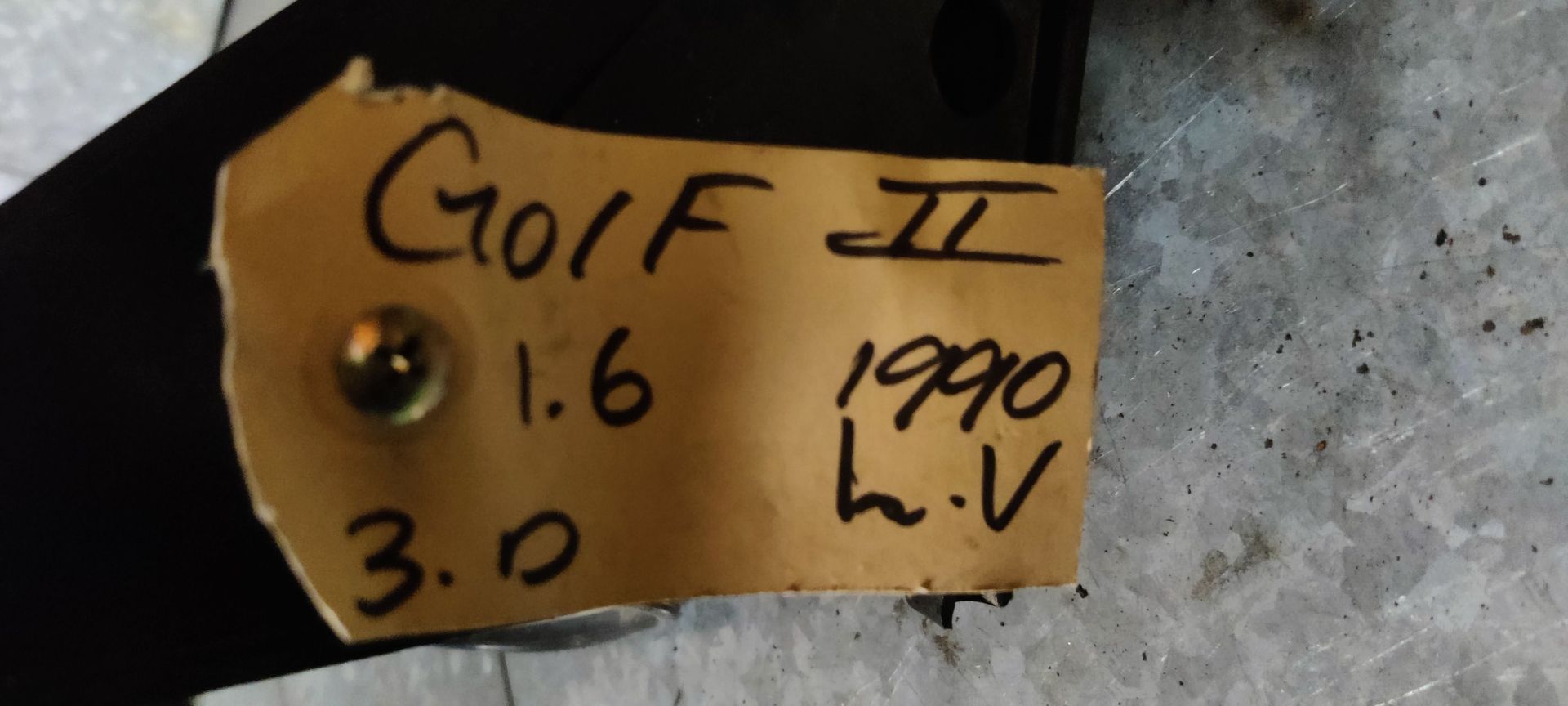 VW Golf 2  onderdelen bij Stegeman Autosloperij V.O.F.