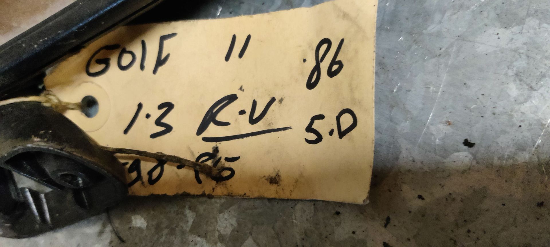 VW Golf 2  onderdelen bij Stegeman Autosloperij V.O.F.