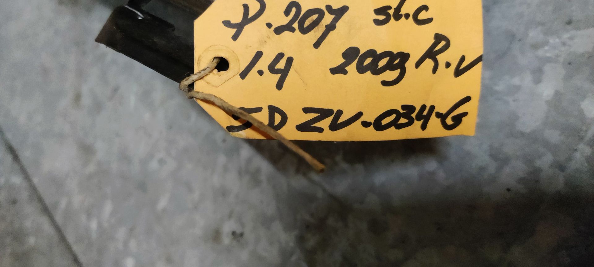 Peugeot 207  onderdelen bij Stegeman Autosloperij V.O.F.