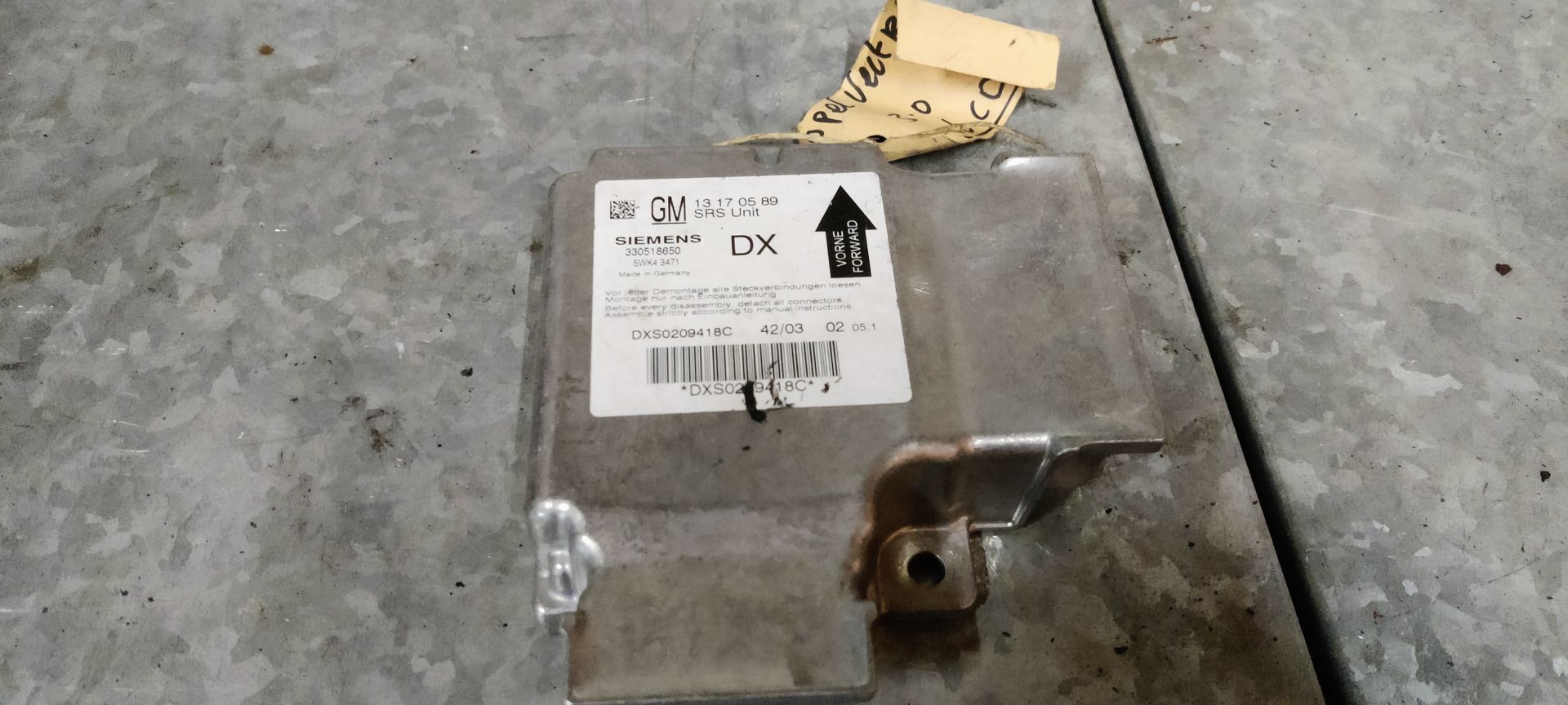 Opel Vectra nieuwe en gebruikte onderdelen bij Stegeman Car Parts in Exel bij Laren (GLD).