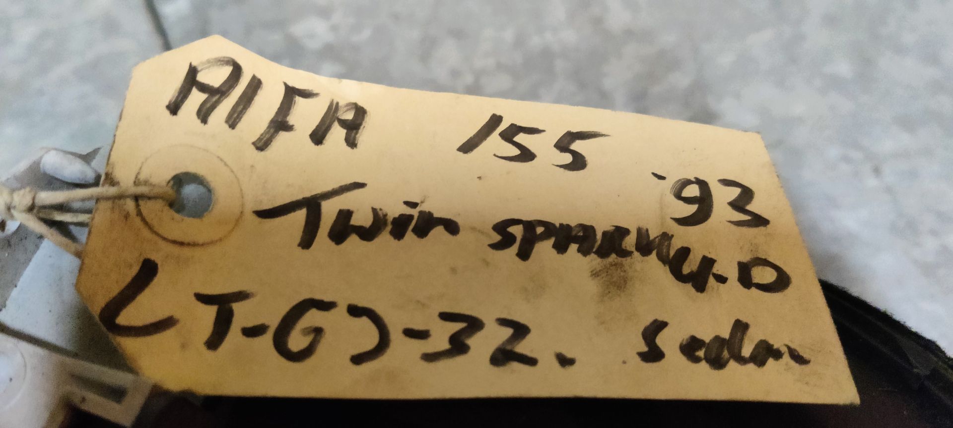 Alfa Romeo 155 kilometerteller te koop.